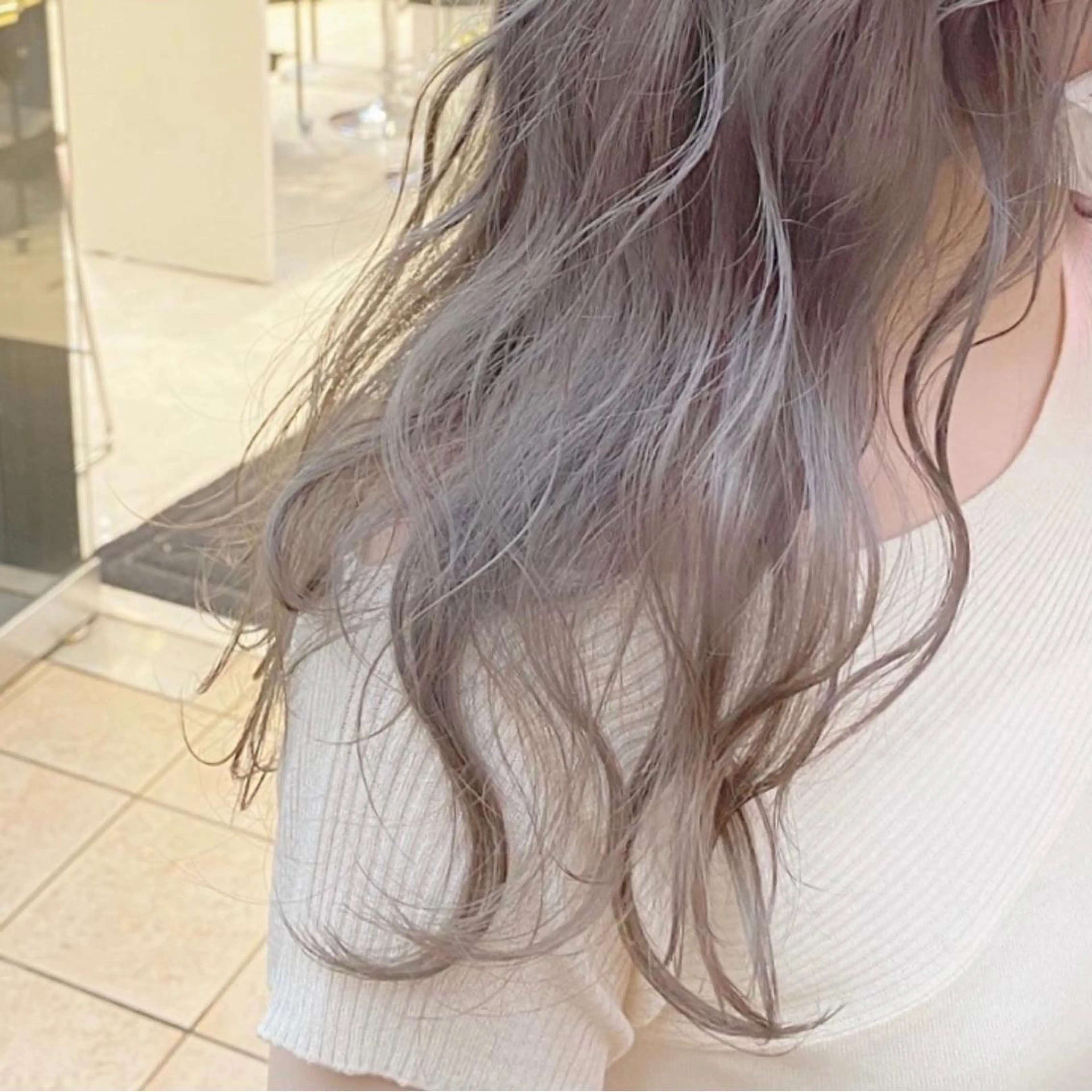 ミディアム カラー ヘアアレンジ メンズ キッズ お悩み解決美容師 💐AMIのヘアスタイル