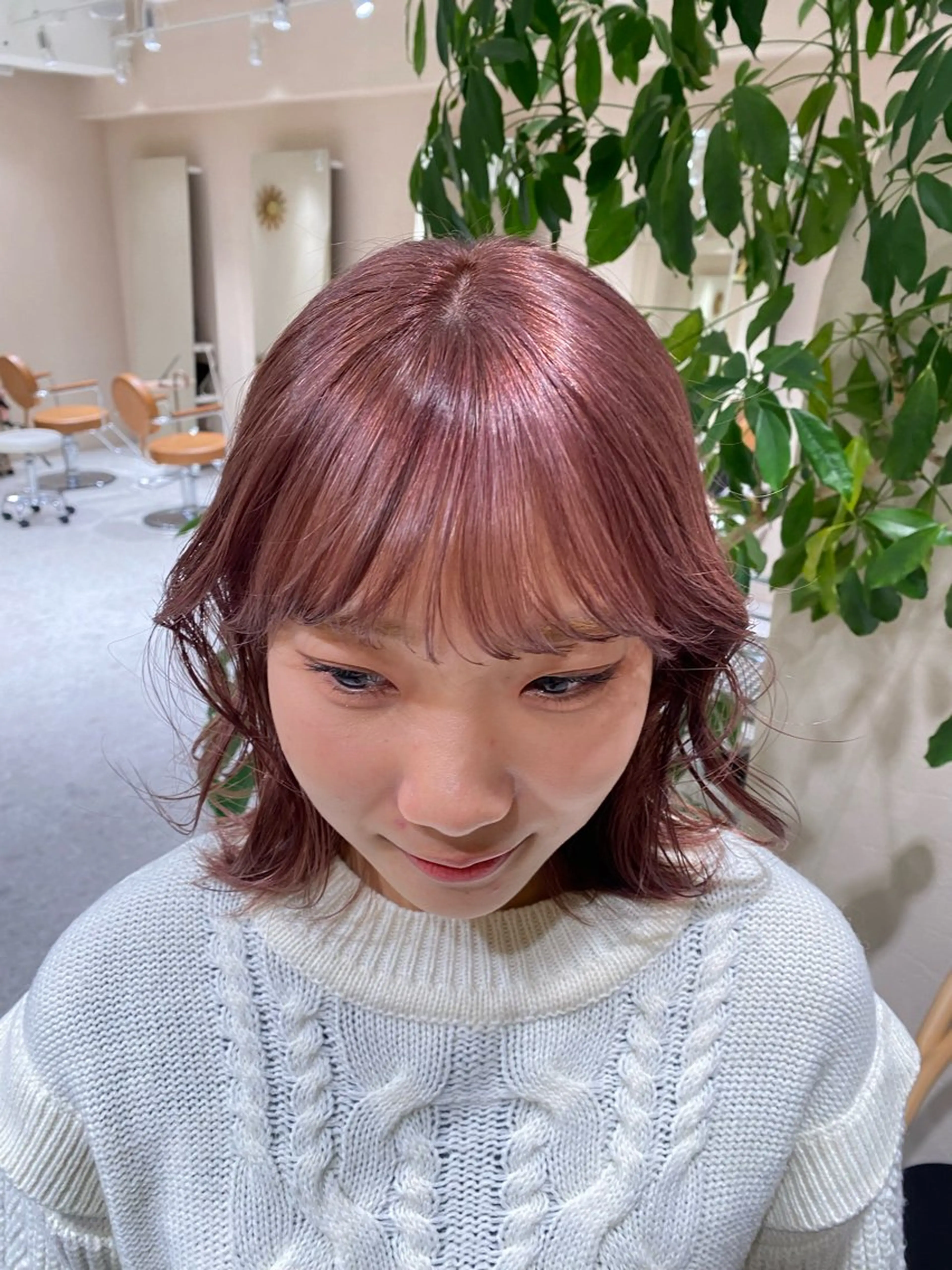 全頭ブリーチ+カラー+シャンプーブロー+コテ巻き【30%OFF🌈💫✨】の写真