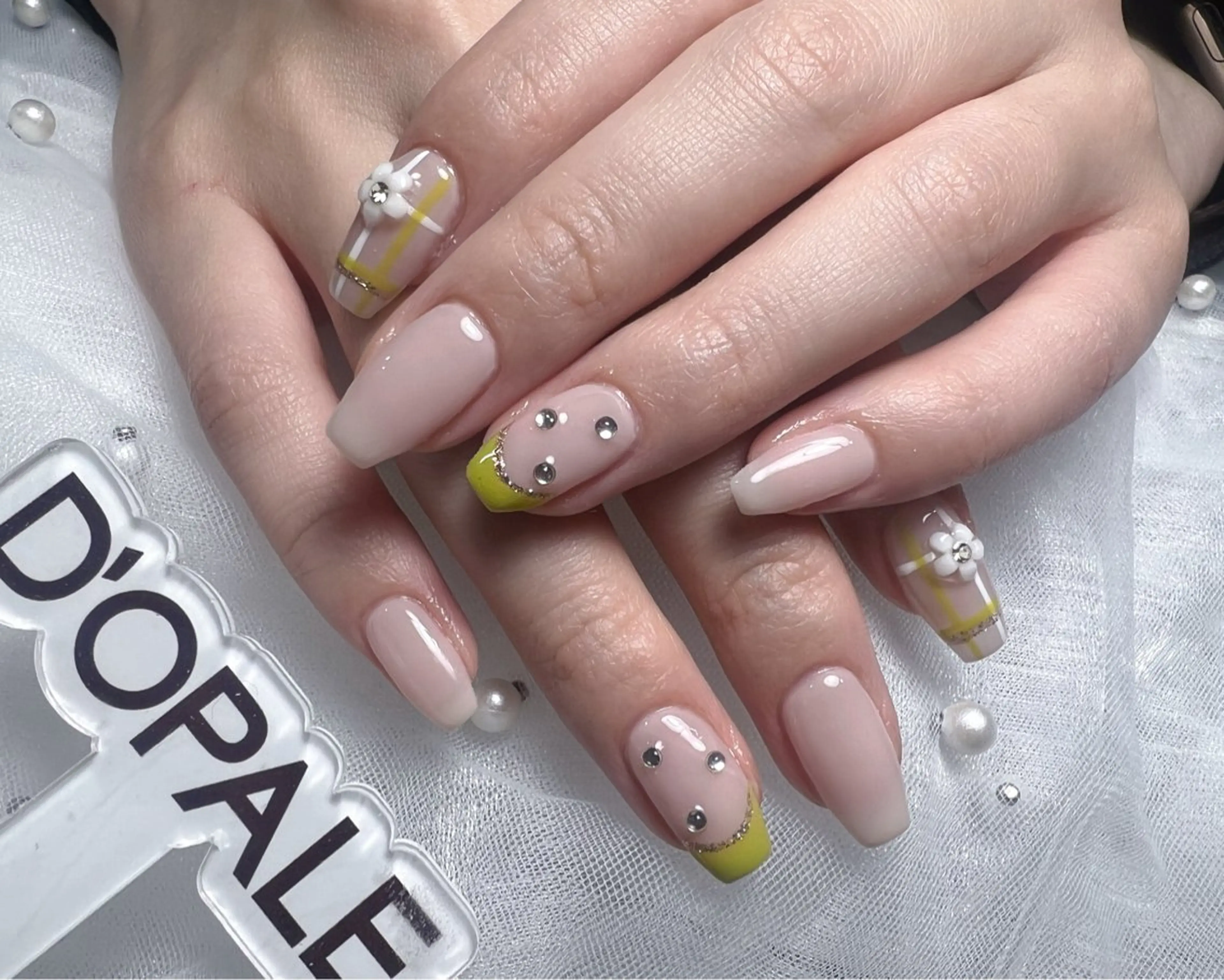 ネイル ハンドネイル D‘OPALEサロン所属・長さ出し専門店 上野kkのネイルデザイン