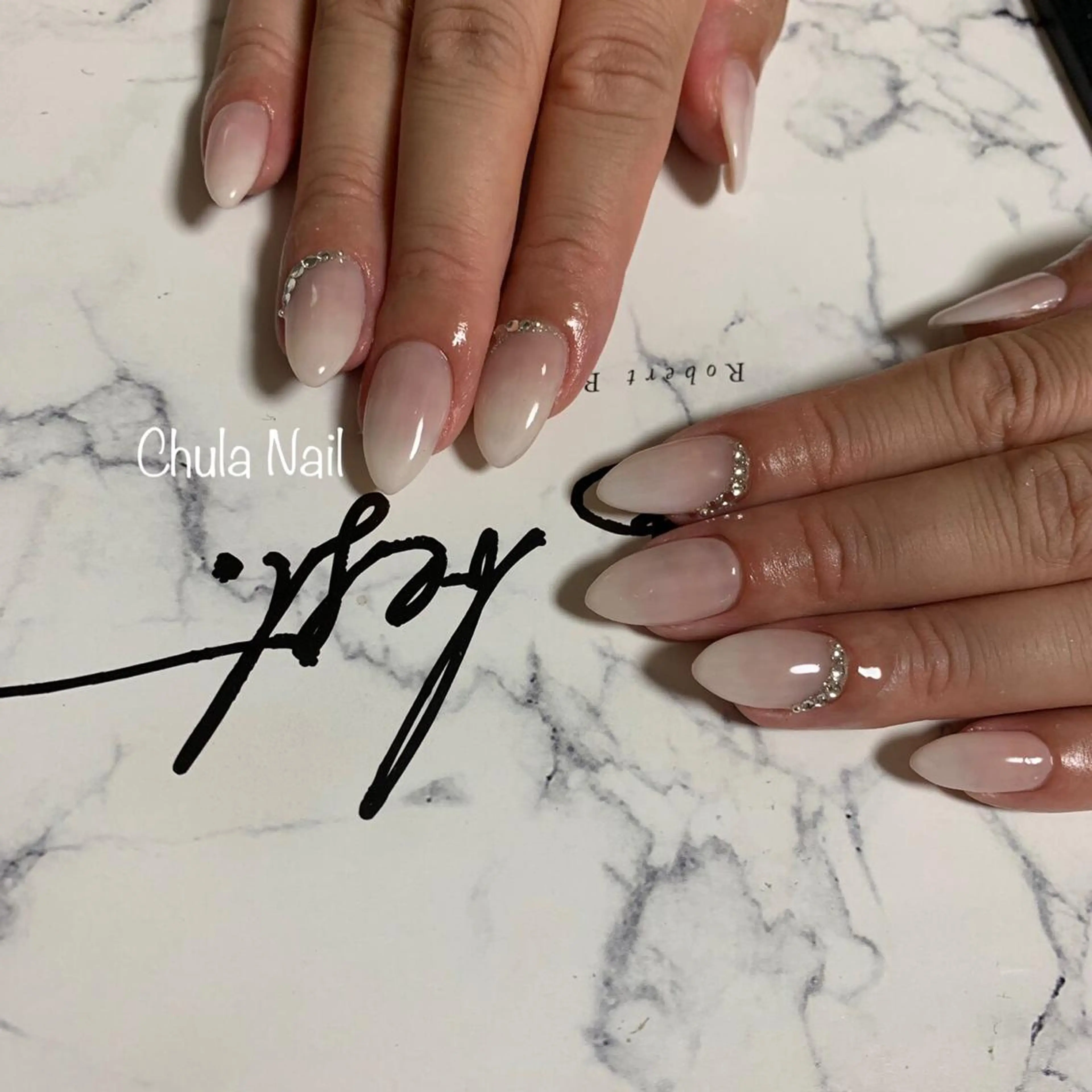 ネイル ブライダルネイル ëmma nail_ by chulaのネイルデザイン