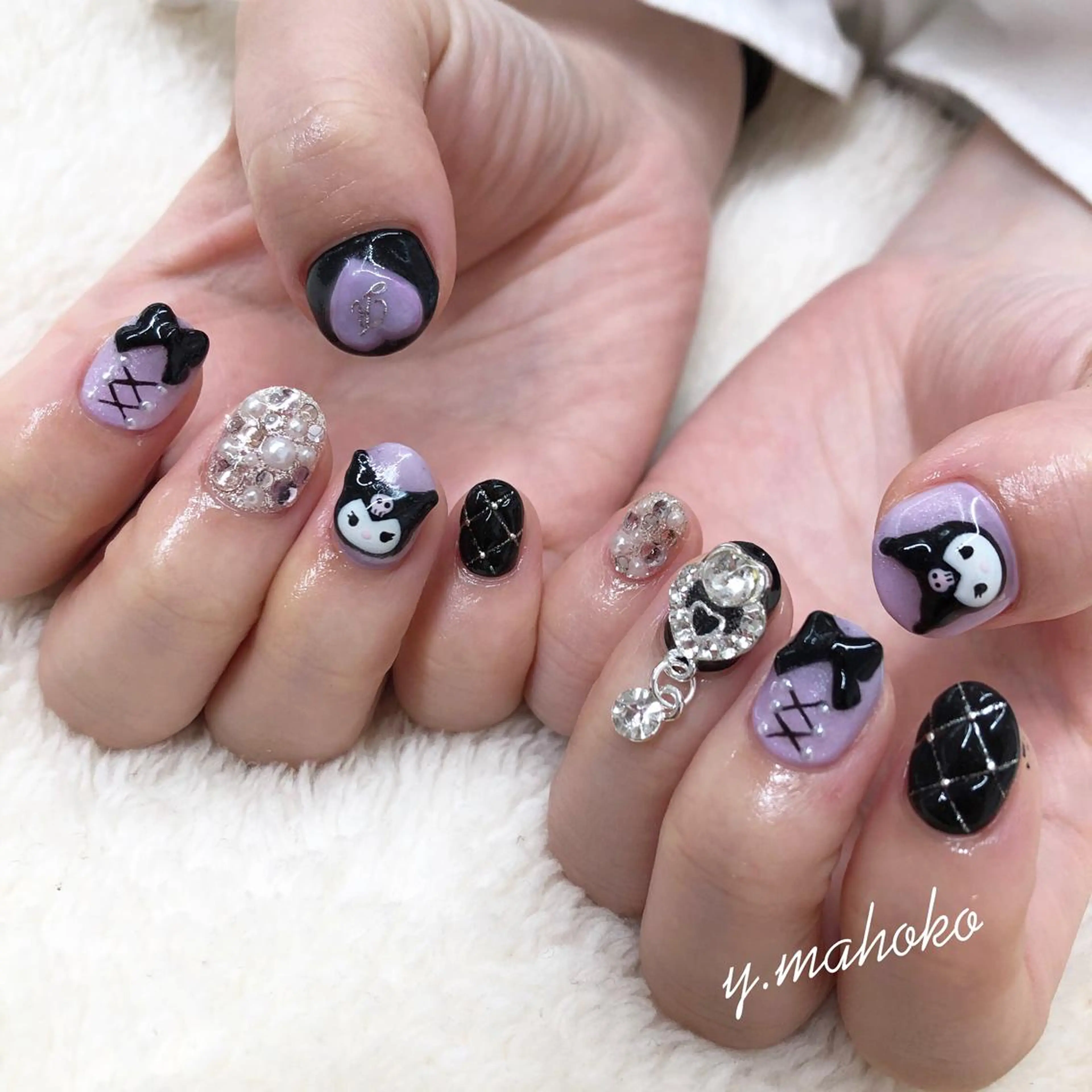 ネイル ハンドネイル She nail studio 原宿所属・パラジェル有/ スカルプ/mahoのネイルデザイン