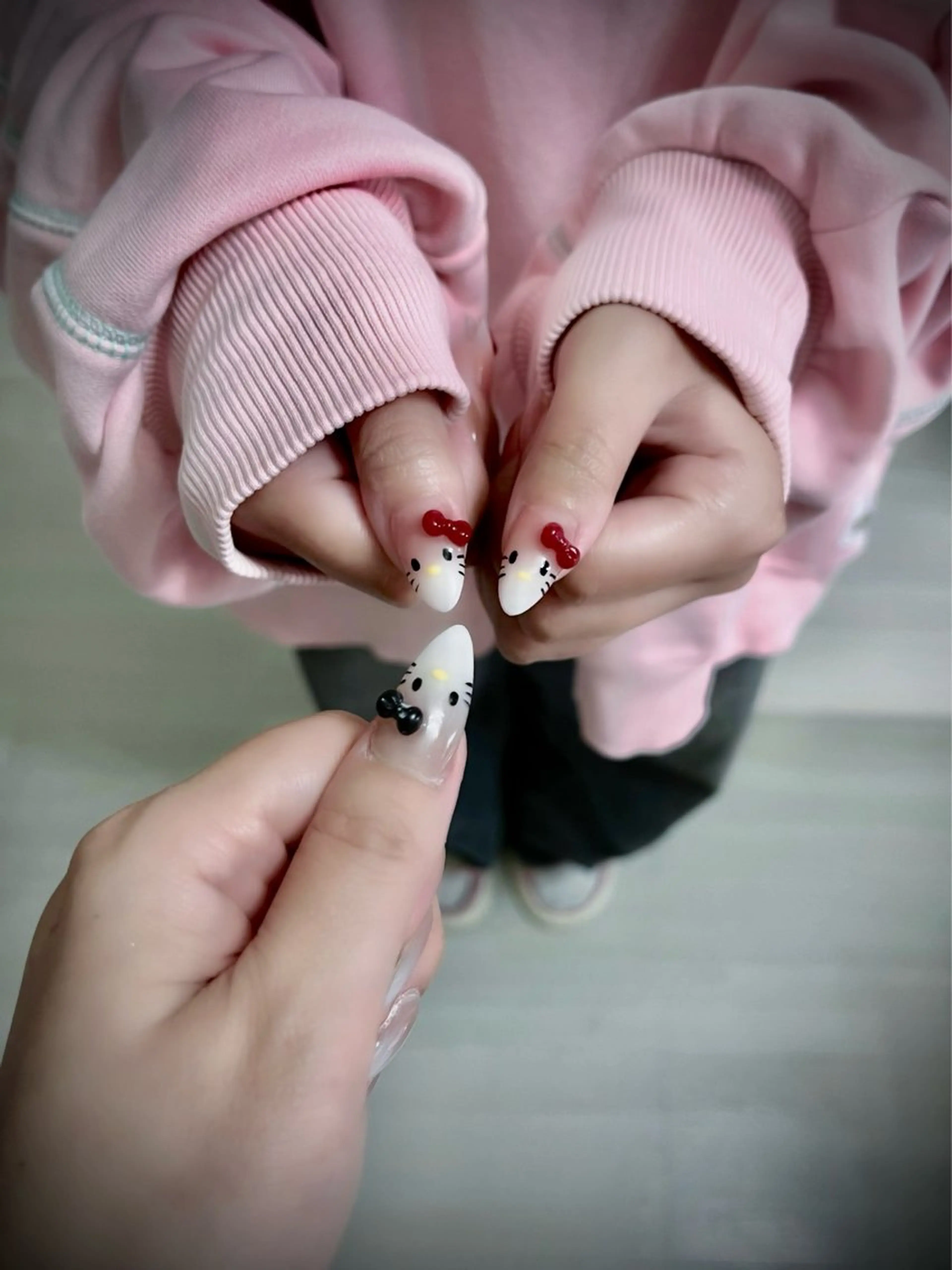 ネイル キラキラネイル マグネットネイル ワンカラーネイル スカルプネイル ワンホンネイル nine.🦋 YUKOのネイルデザイン