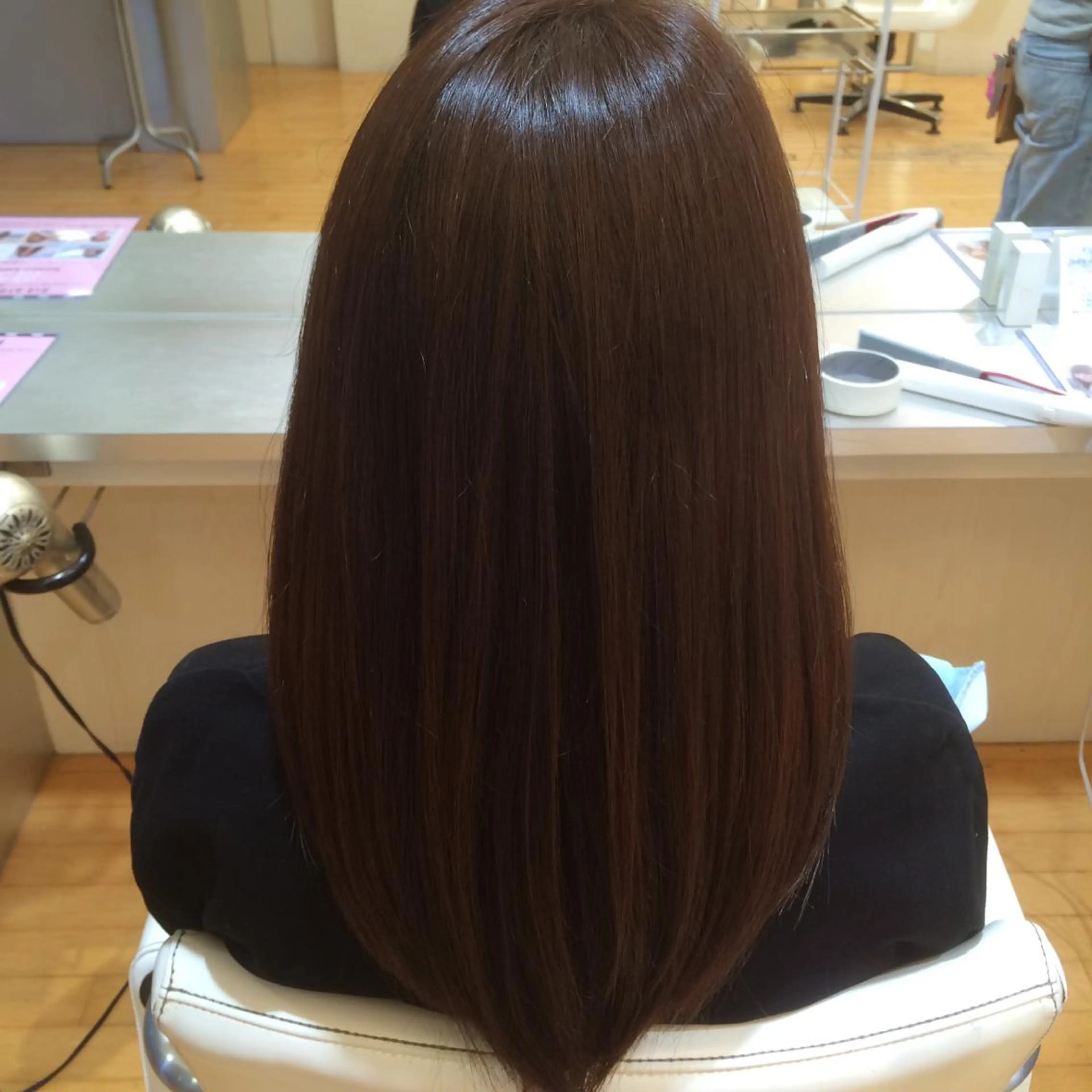 ロング カラー アッシュ イルミナカラー ReMix 新宿店所属・タジマ ヤスヒサのヘアスタイル