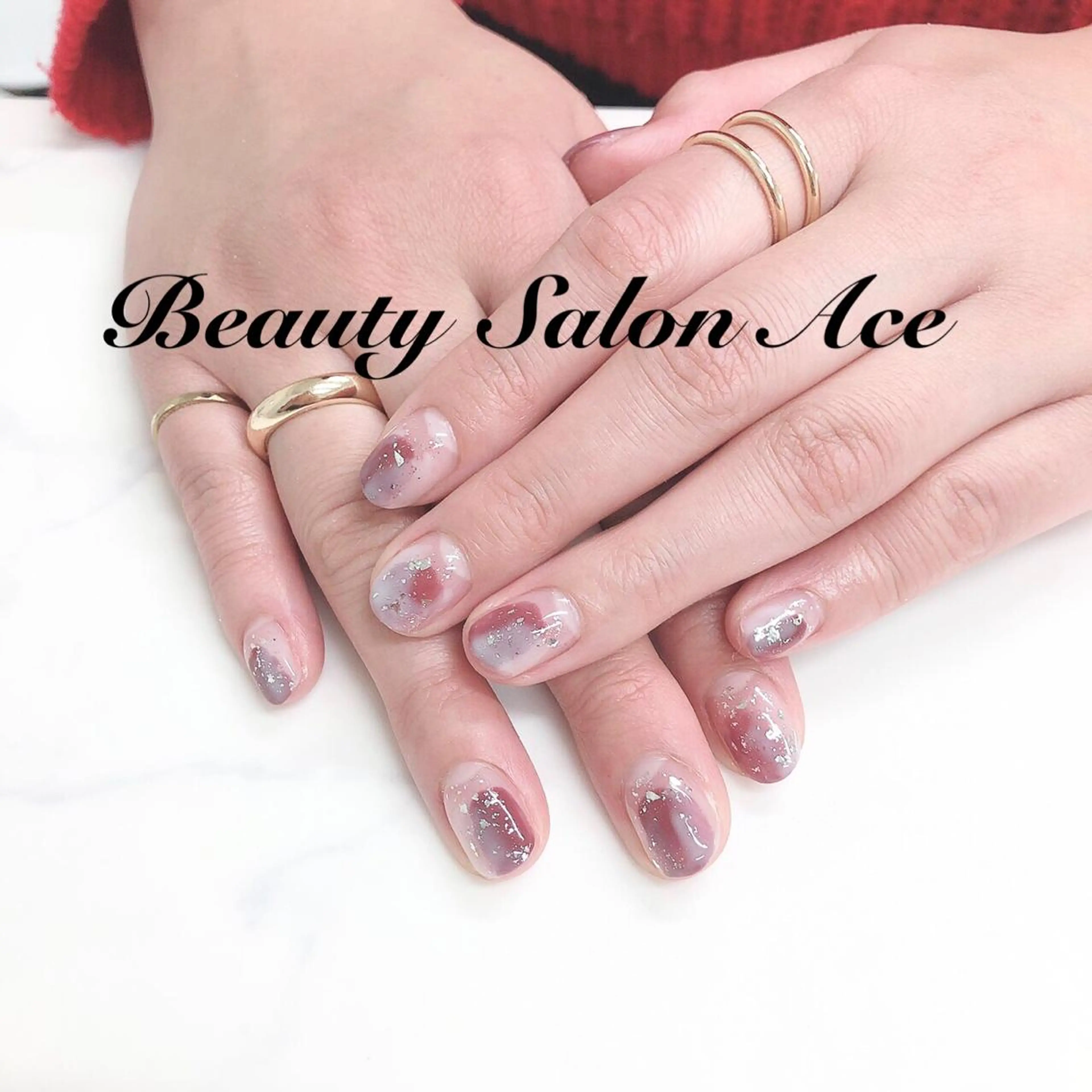 ネイル アートネイル 長さ出し ジェルネイル メンズネイル ニュアンスネイル Beauty Salon Ace（ネイルサロン　エース）所属・池袋フィルイン Ace♡長さだしのネイルデザイン