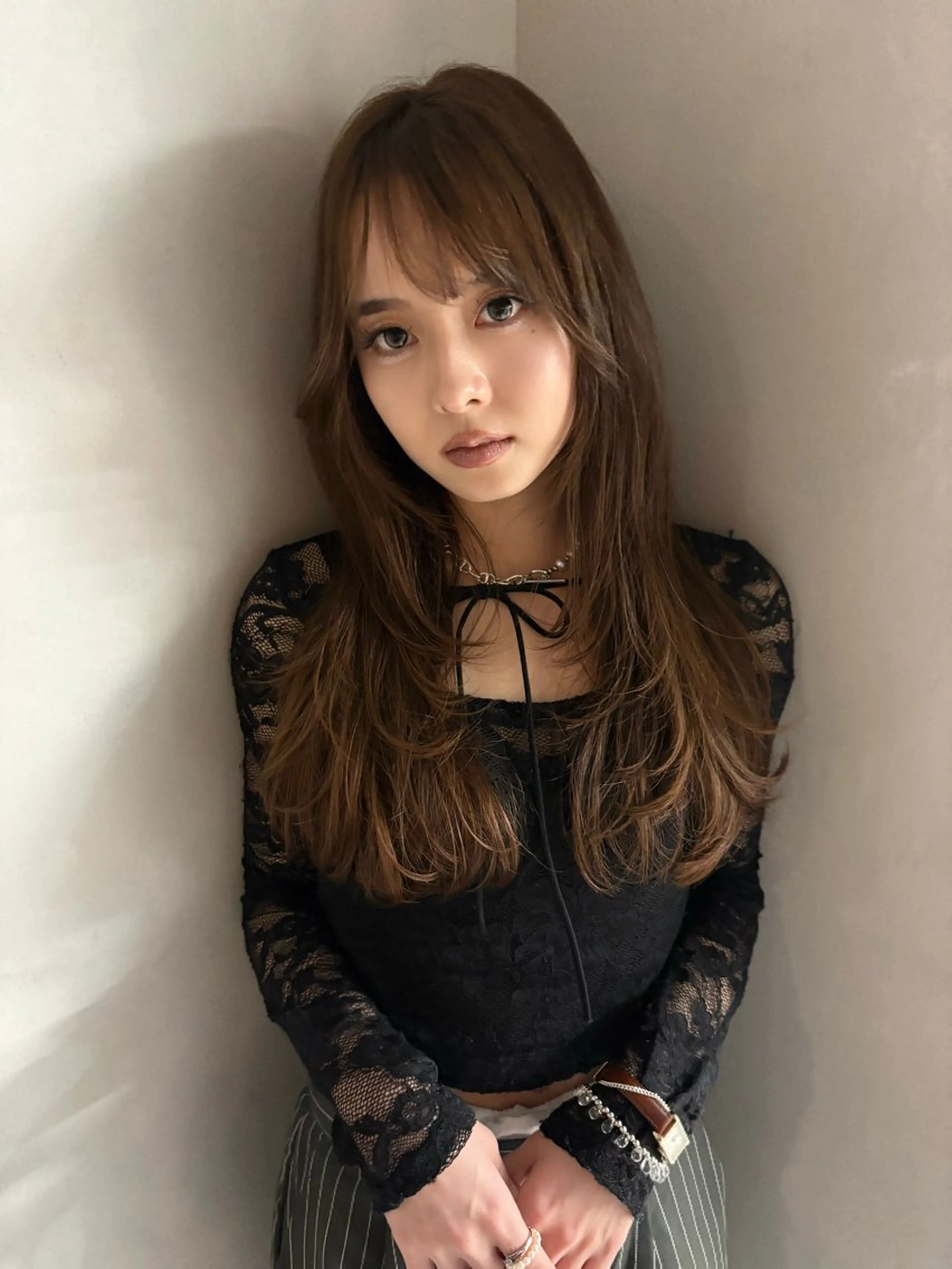 ロング unami kichijoji所属・💭透明感/艶髪🫧 haluki🫧‪のヘアスタイル