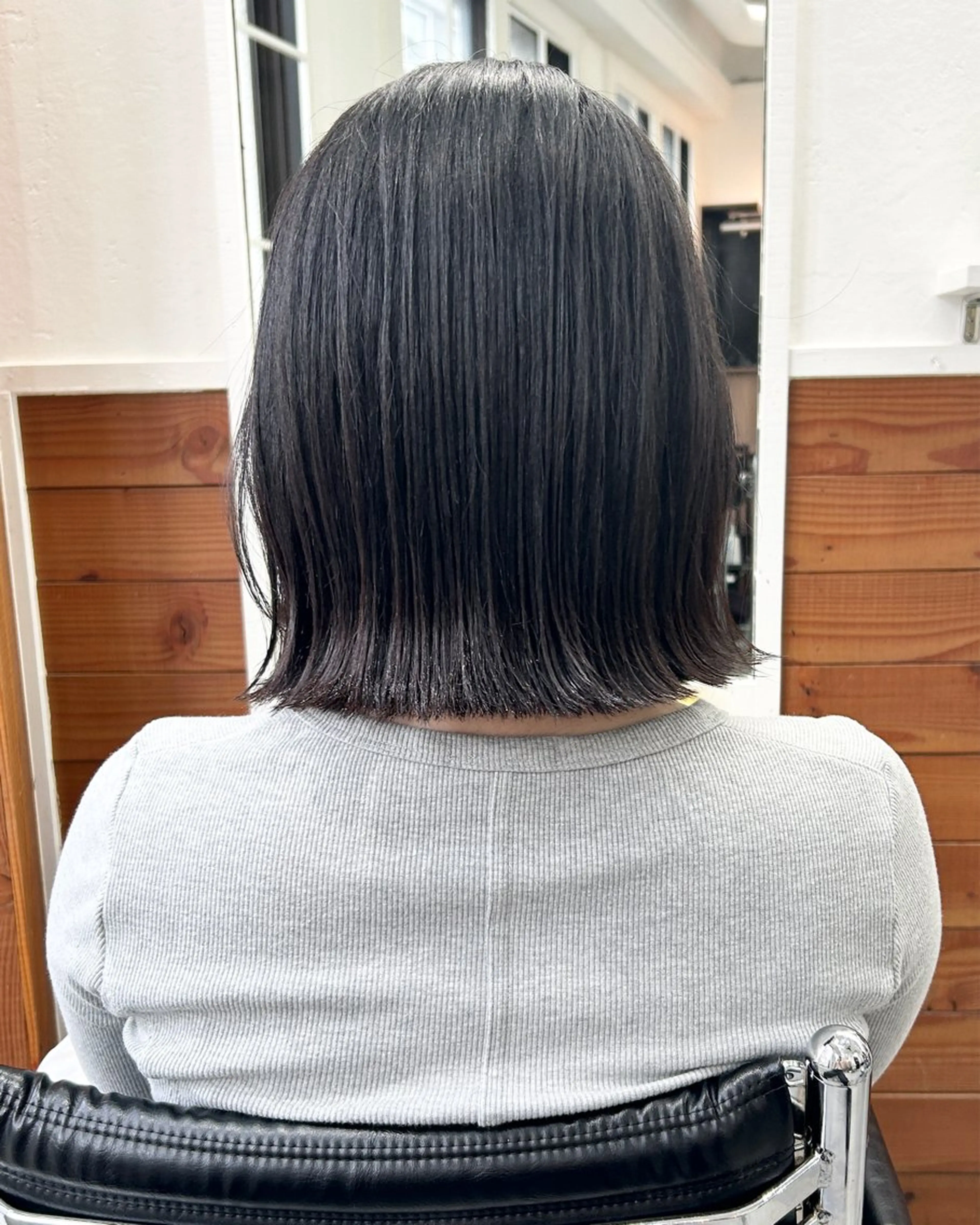 ミディアム カラー レイヤーボブ/ 艶カラー/サナ🌼のヘアスタイル