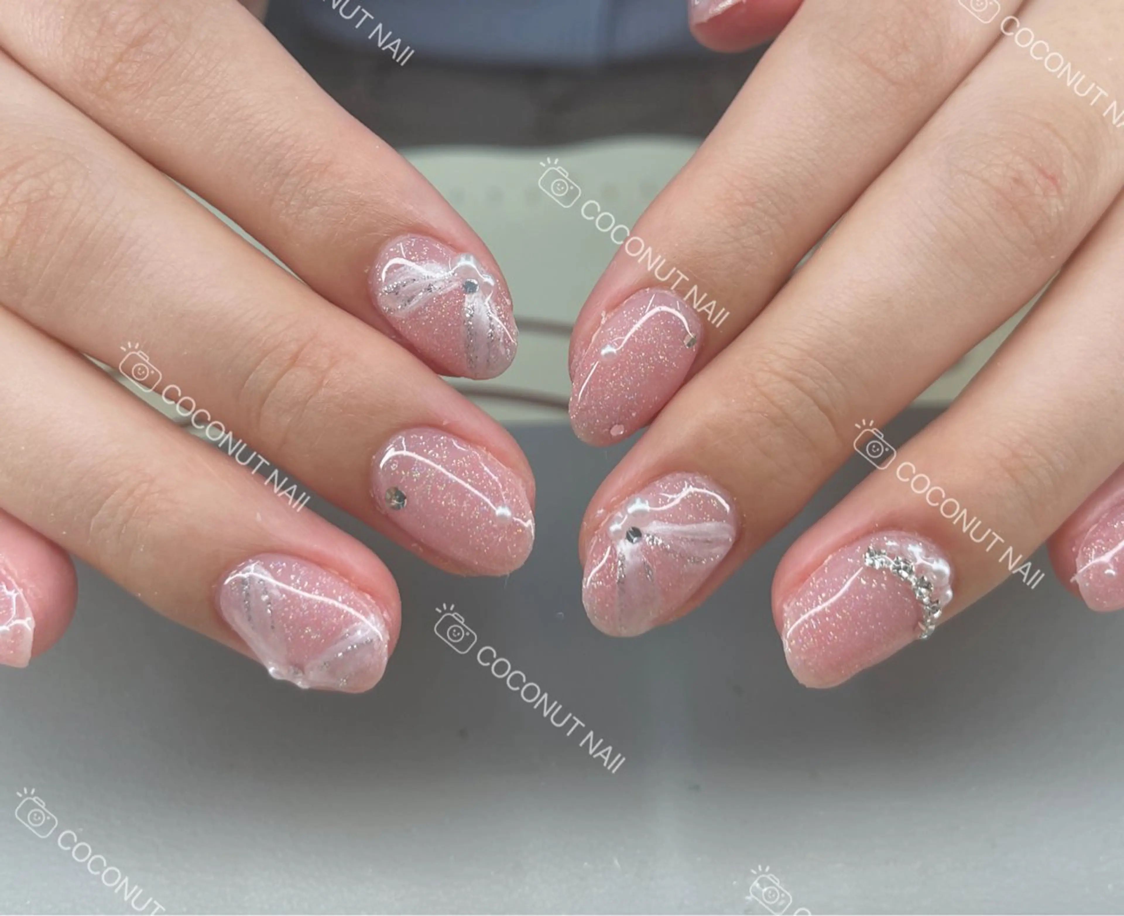 ネイル 神田 ココナッツのネイルデザイン