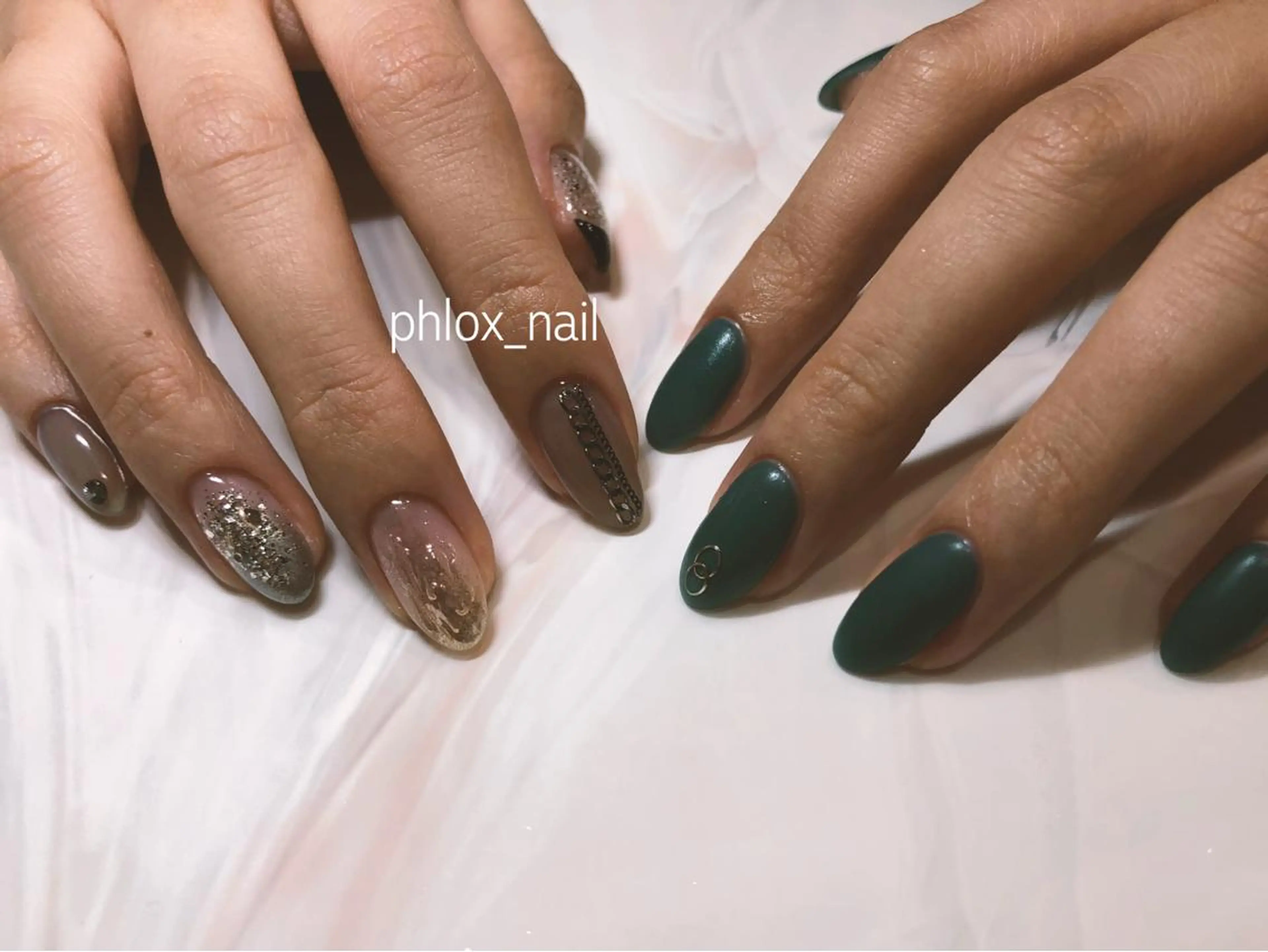 ネイル s/w ＿shokoのネイルデザイン