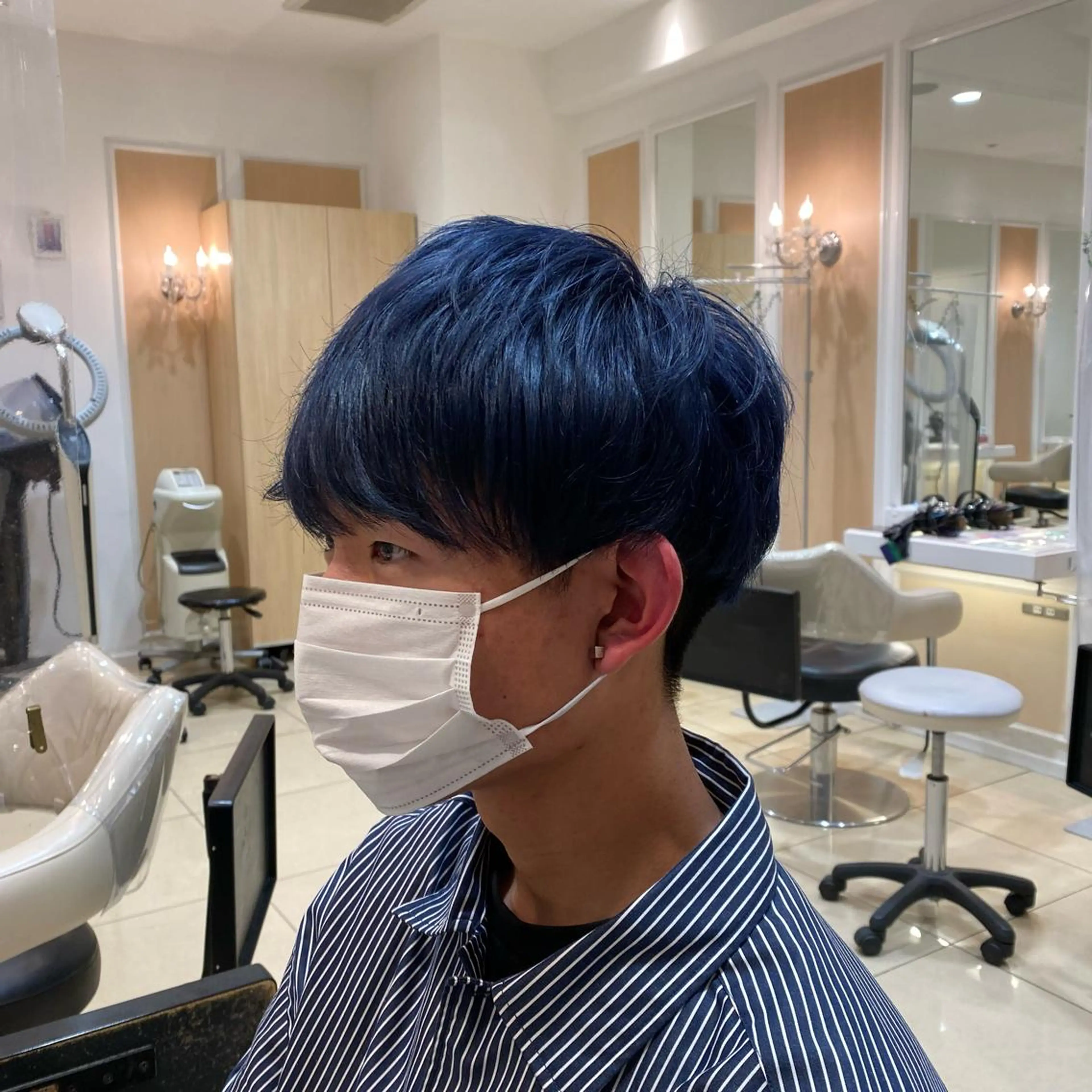 ショート カラー メンズ カット ヘアカラー メンズ特化型美容師 栗山勇人のヘアスタイル