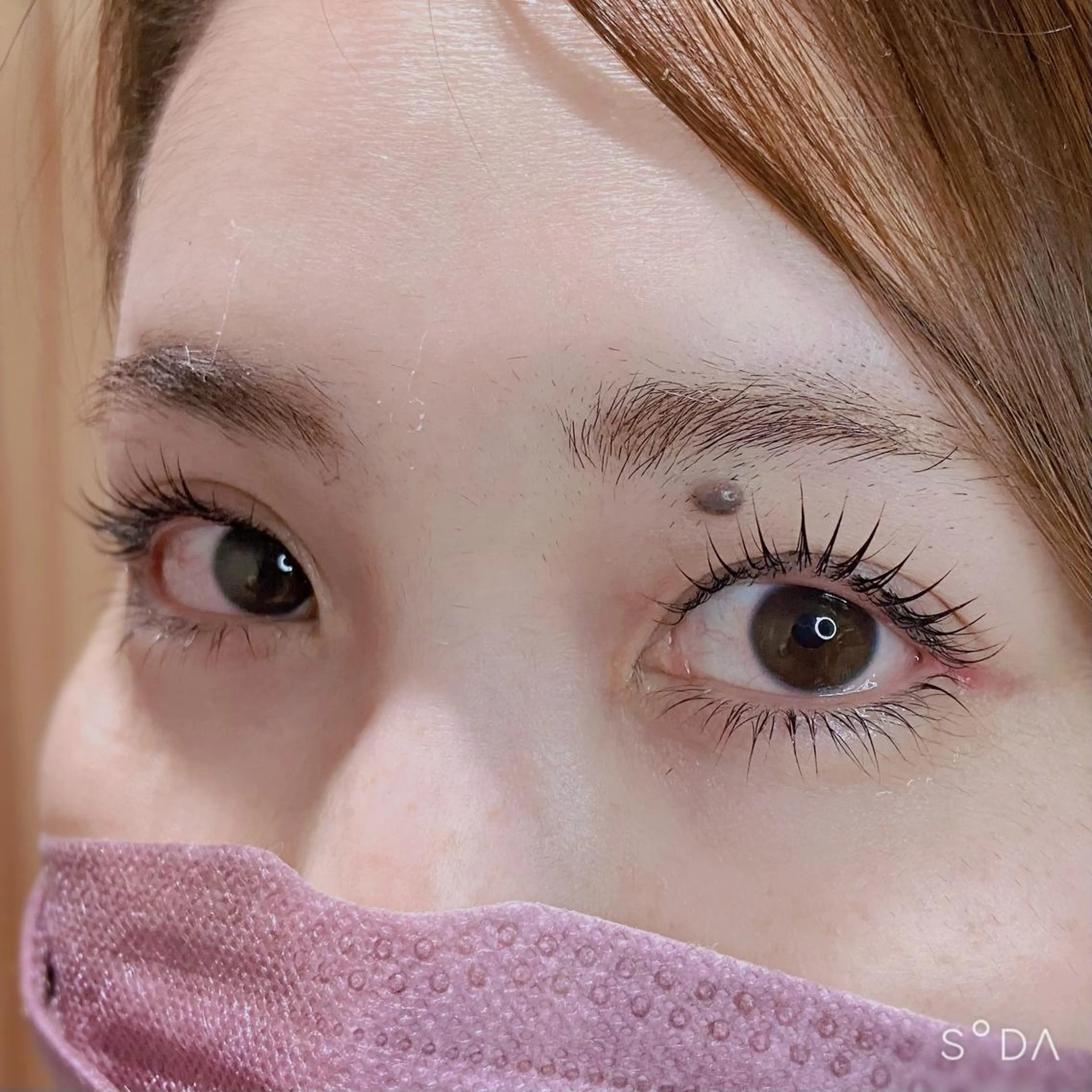 マツエク・マツパ 下まつげエクステ フジ ワラのマツエク・マツパデザイン