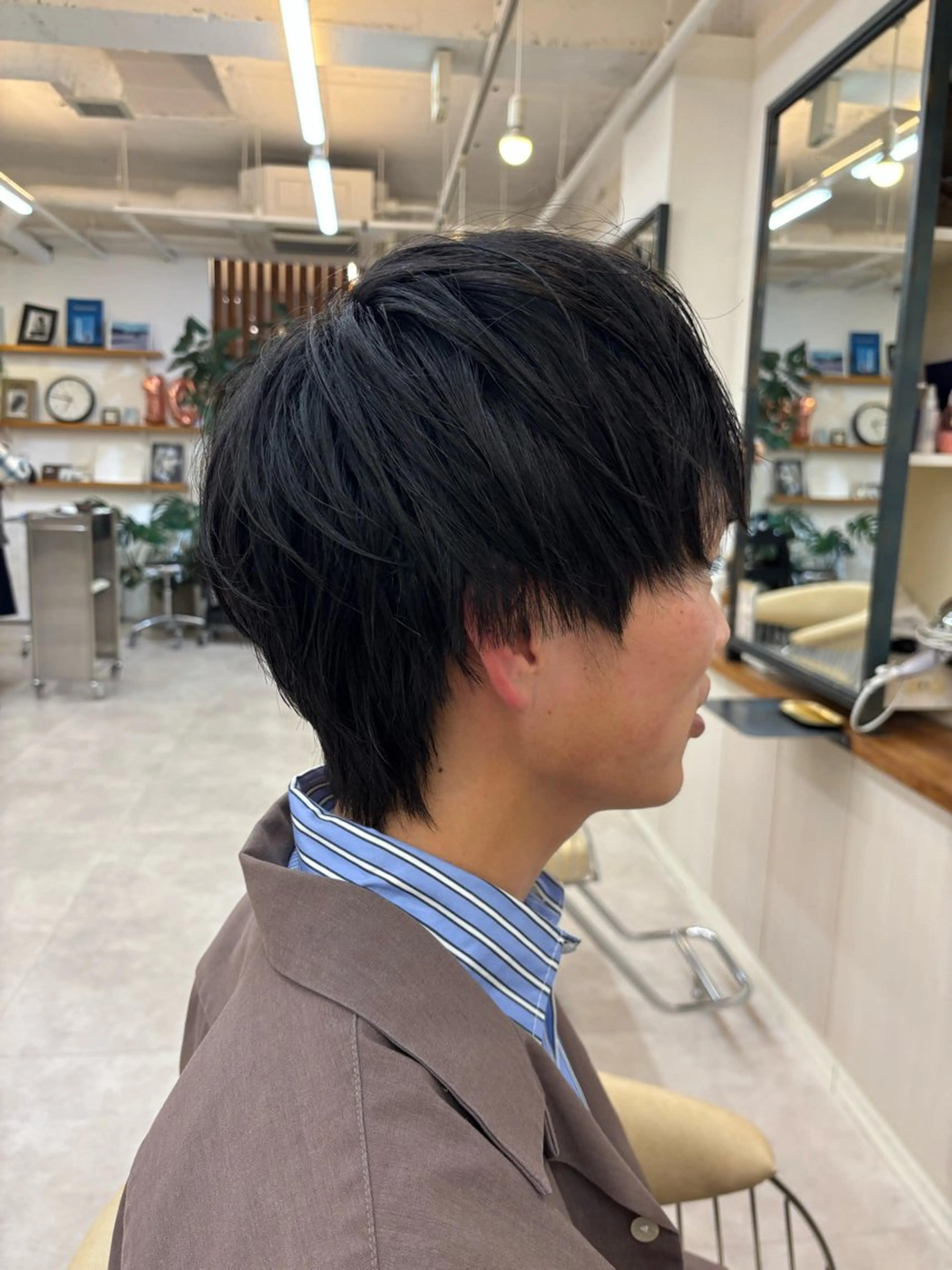 メンズ マッシュ LYNDA所属・仙台/LYNDA/ 艶カラー/chikaのヘアスタイル