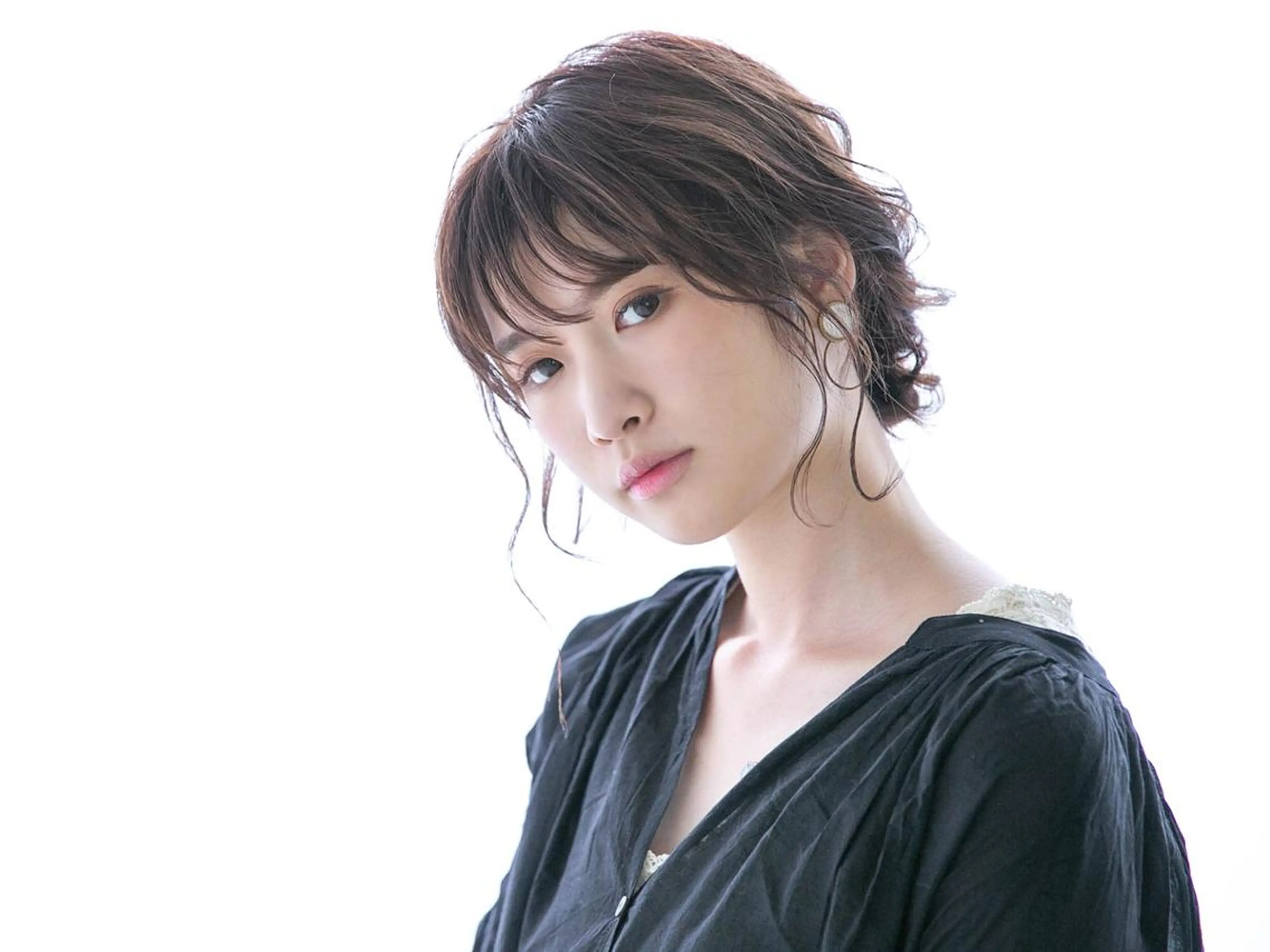 ミディアム 美髪ヘア 藤田友輝のヘアスタイル