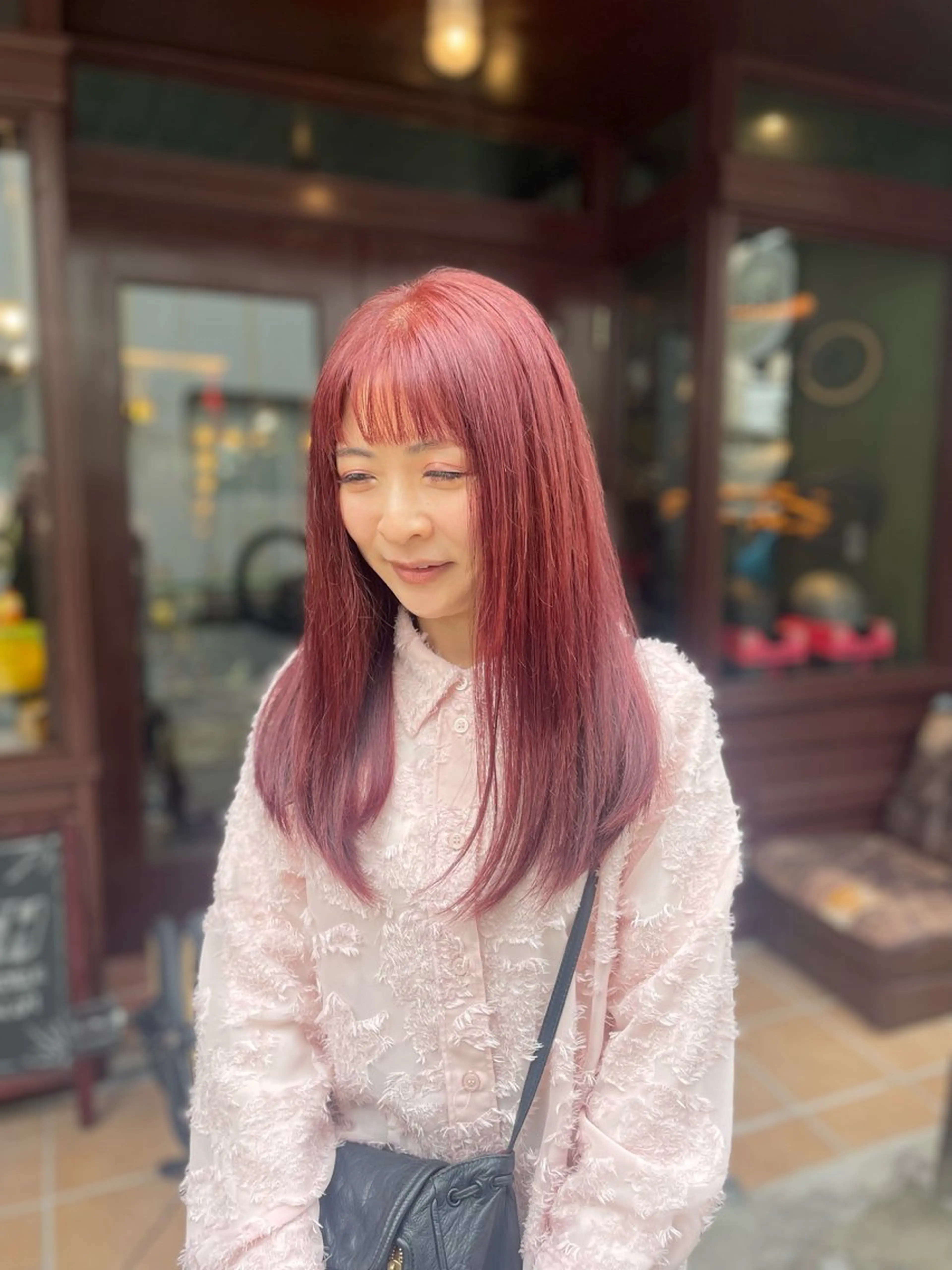 ロング カラー カット ヘアカラー トリートメント PATH-hair. storeのヘアスタイル