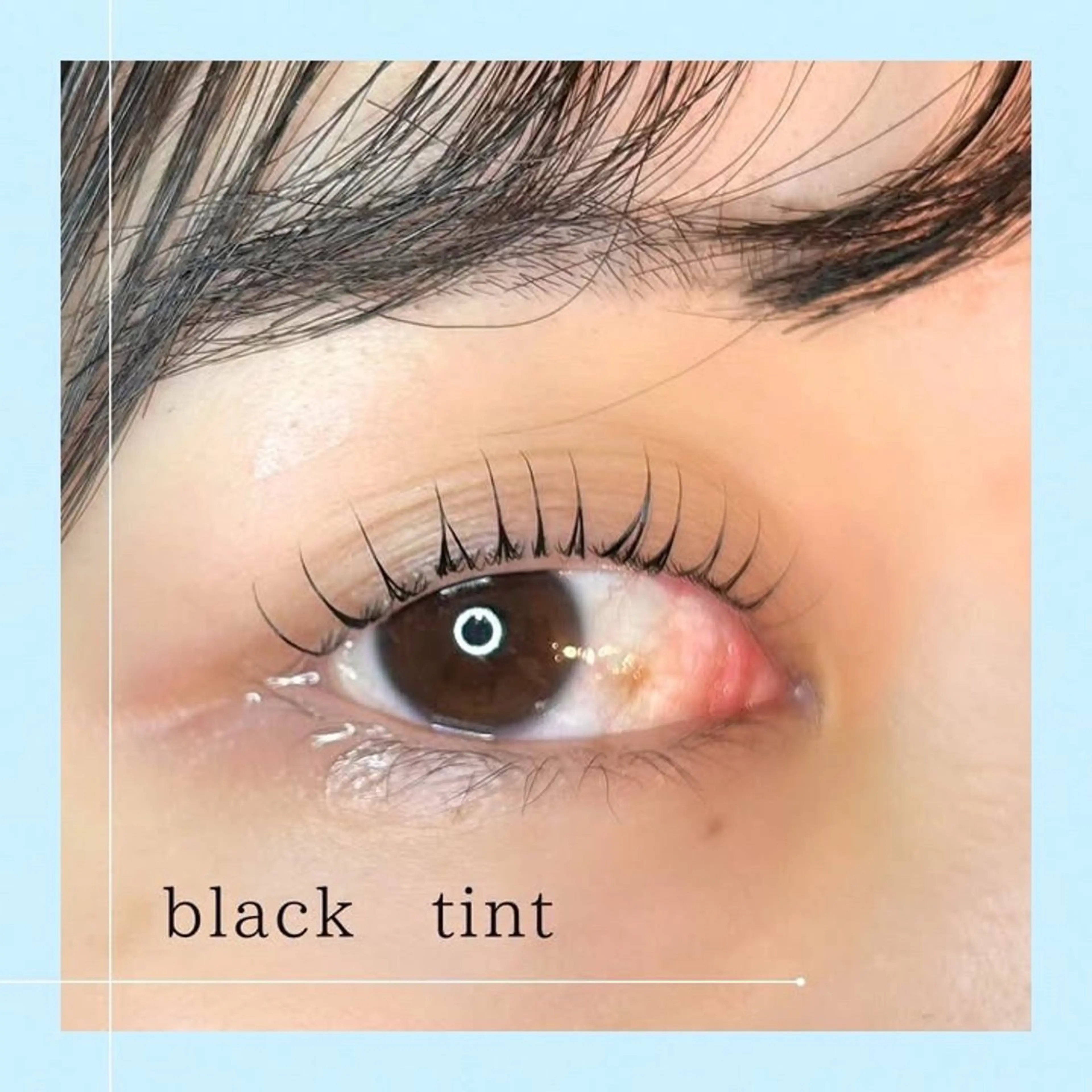 1/18🖤マスカラパーマ🖤まるでマスカラを塗ったような、濃さ×束感×ぱっちり感を実現！存在感のある仕上がりに✨の写真