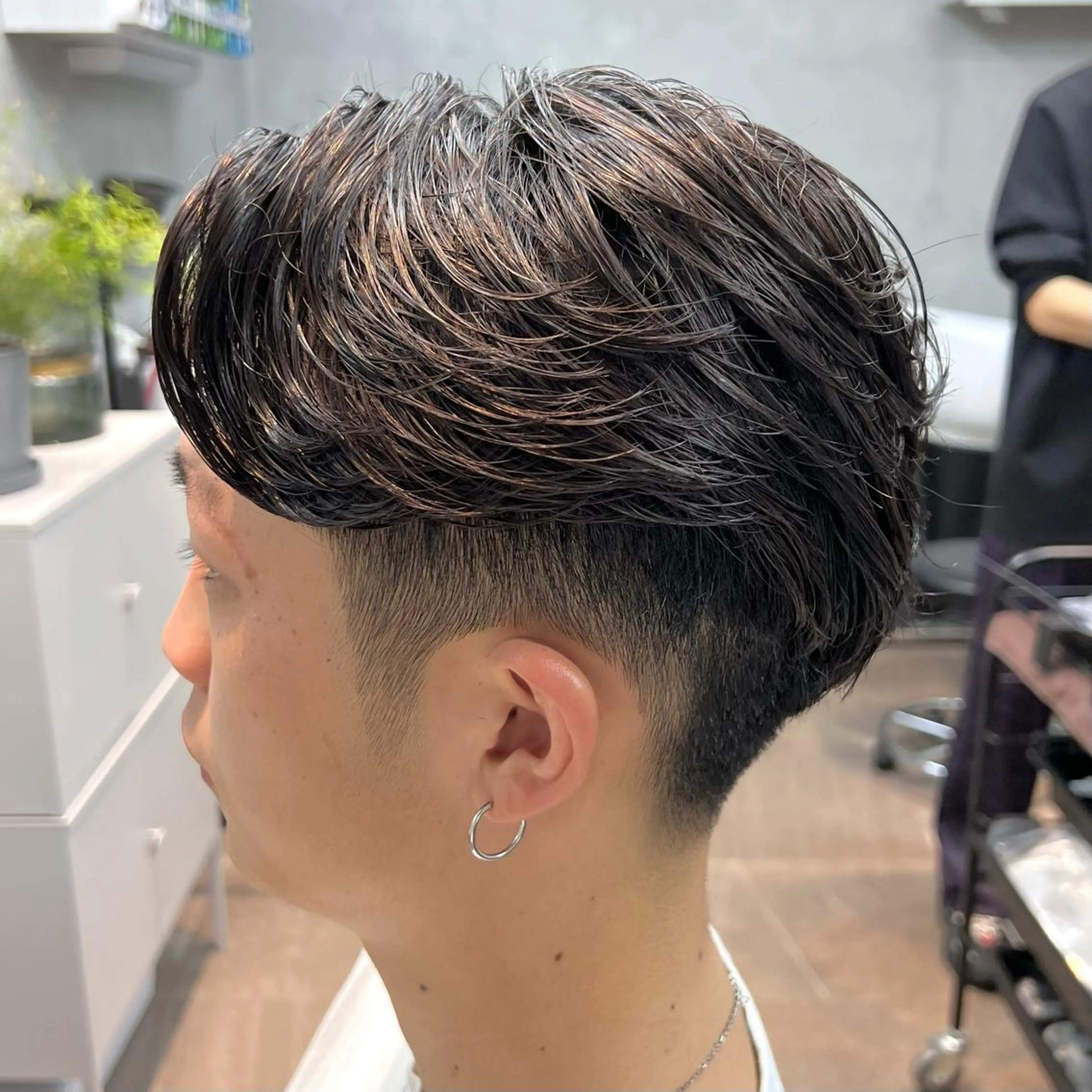 ショート パーマ メンズ 3月〜お店変わります 詳しくはインスタまでのヘアスタイル