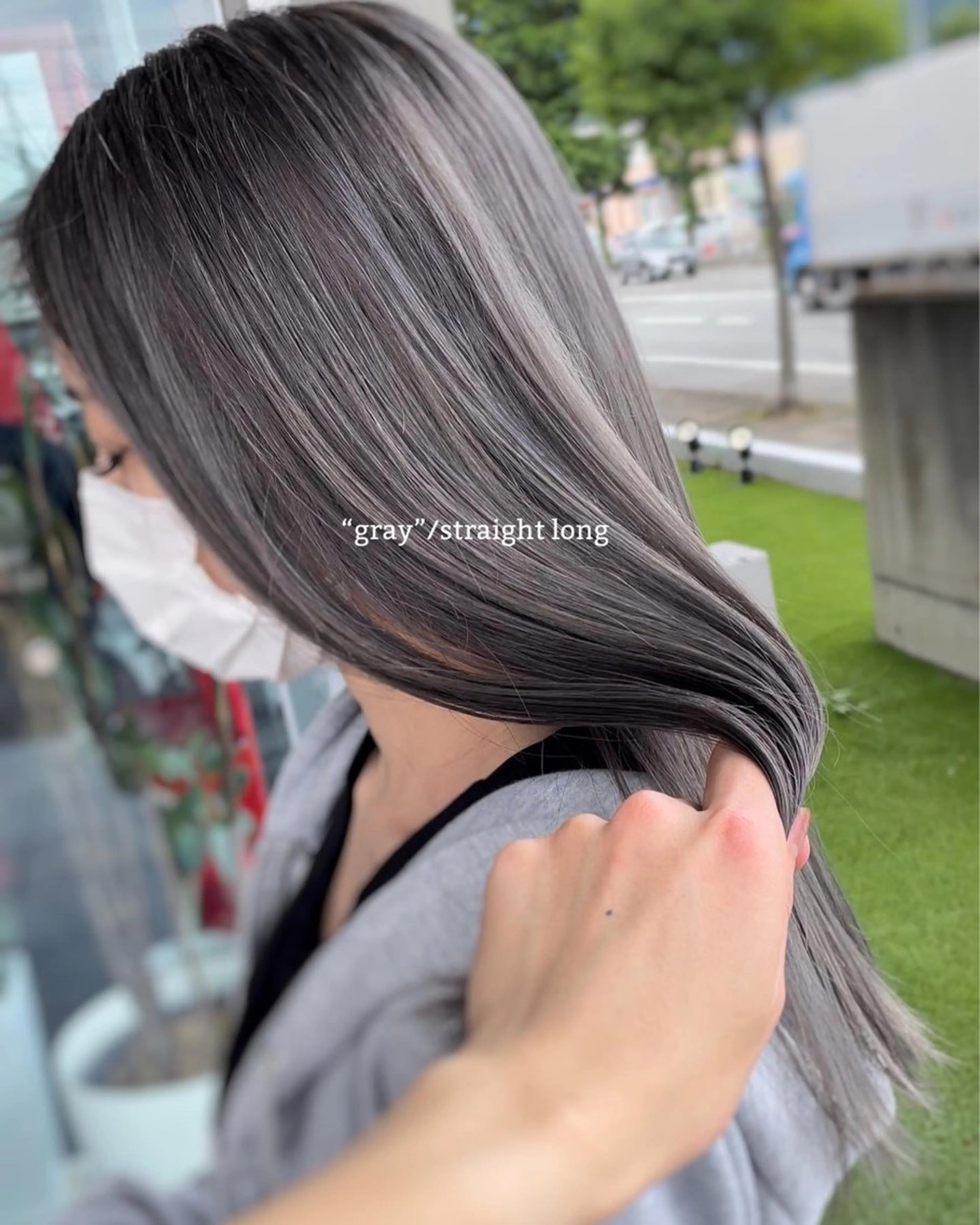 カラー ヘアカラー トリートメント olume(オルメ)所属・山田隆成/韓国カット バレ、ハイライト得意のヘアスタイル