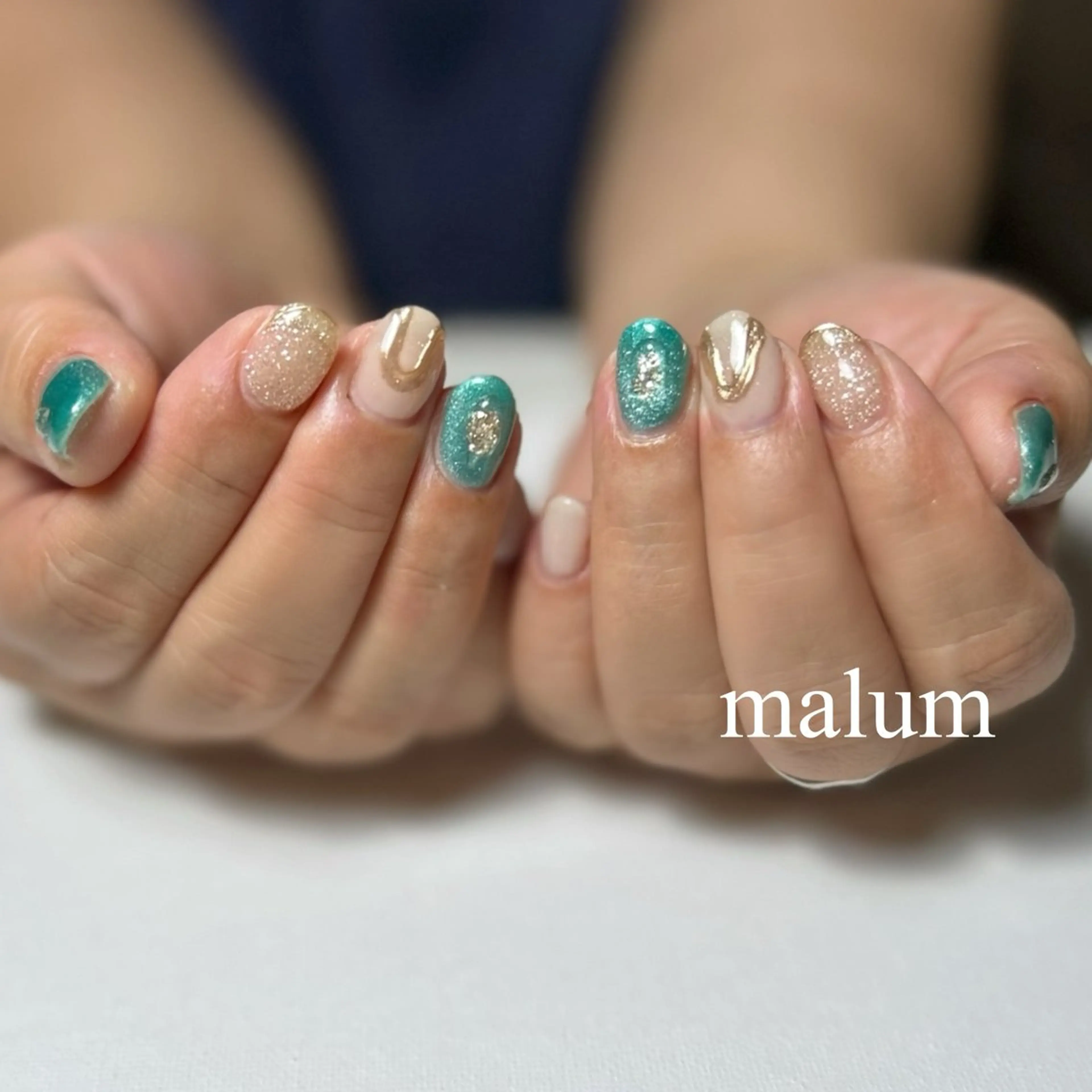 ネイル ハンドネイル malum nailのネイルデザイン