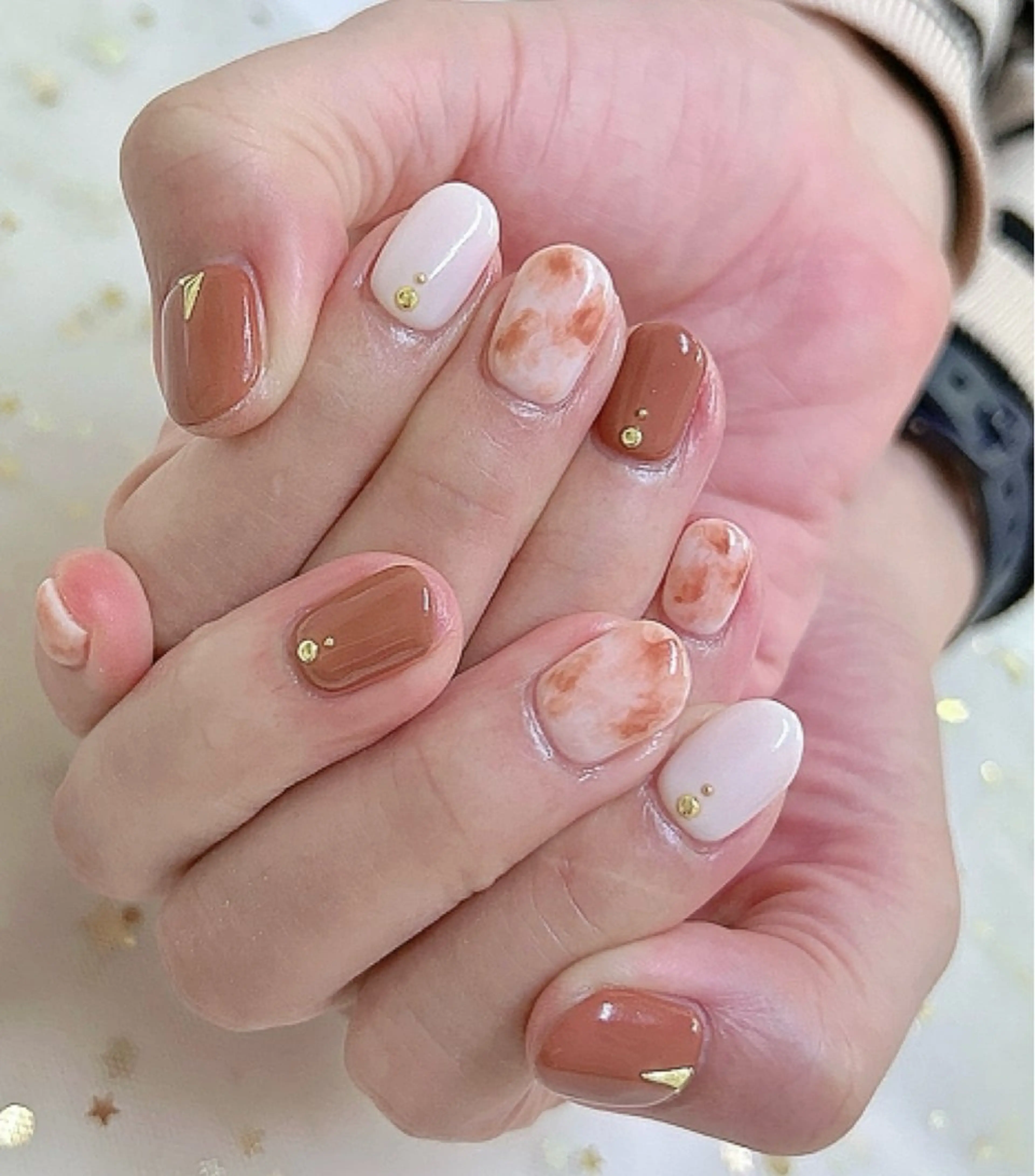 ネイル ハンドネイル 上福岡 らんらんのネイルデザイン