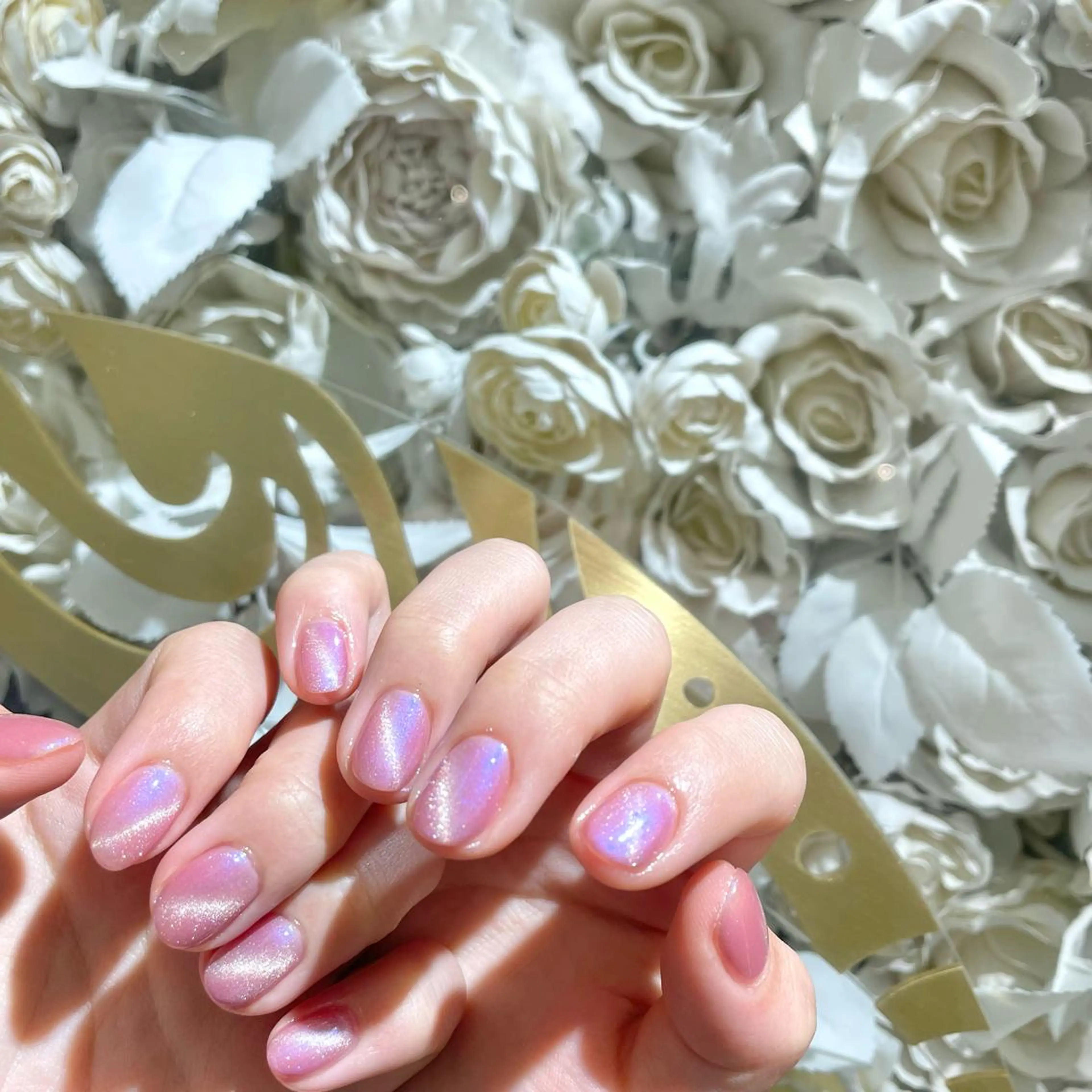 ネイル マグネットネイル PuaMo. JUNA🐇ྀིのネイルデザイン