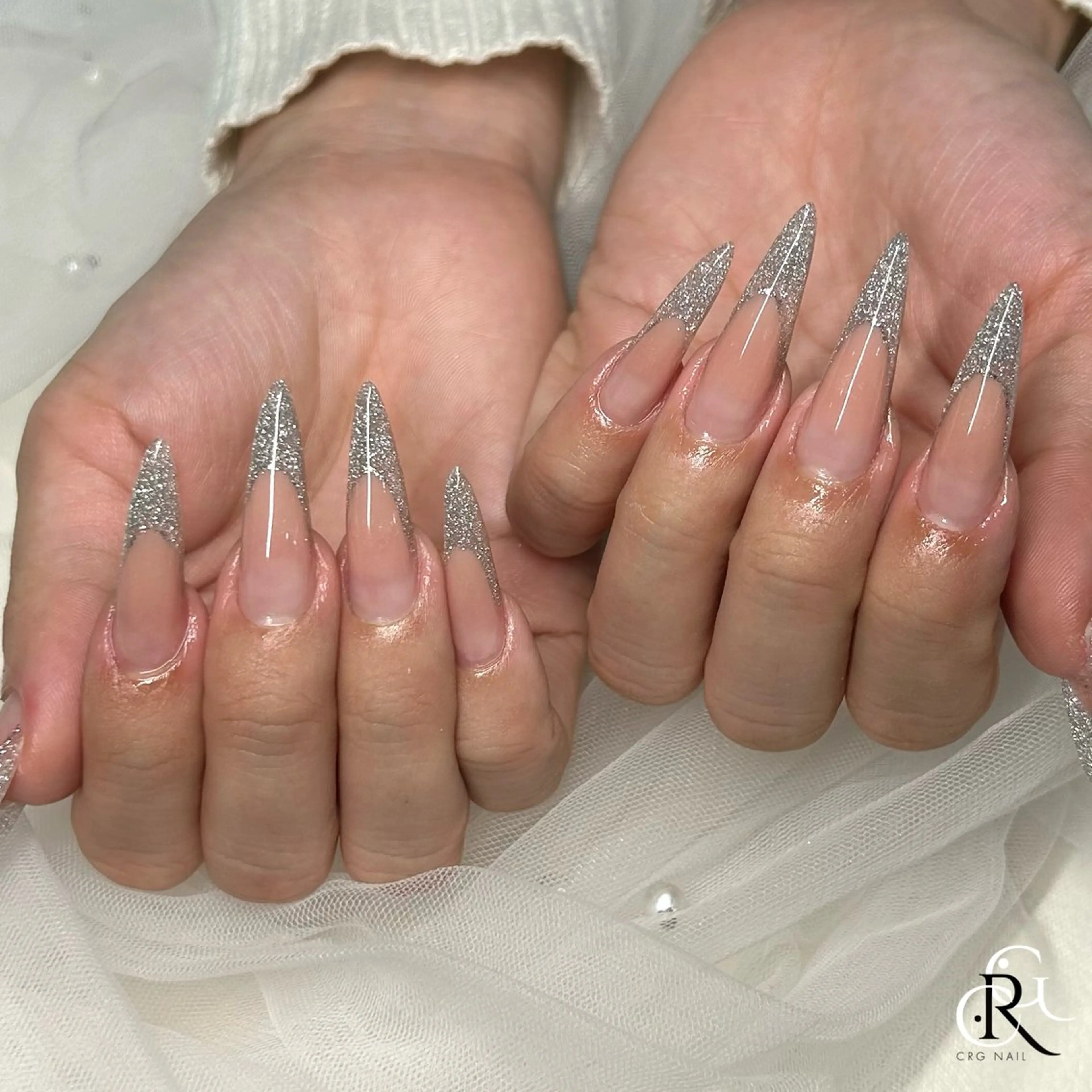 ロング ハンドネイル CRGNAIL RENAのネイルデザイン