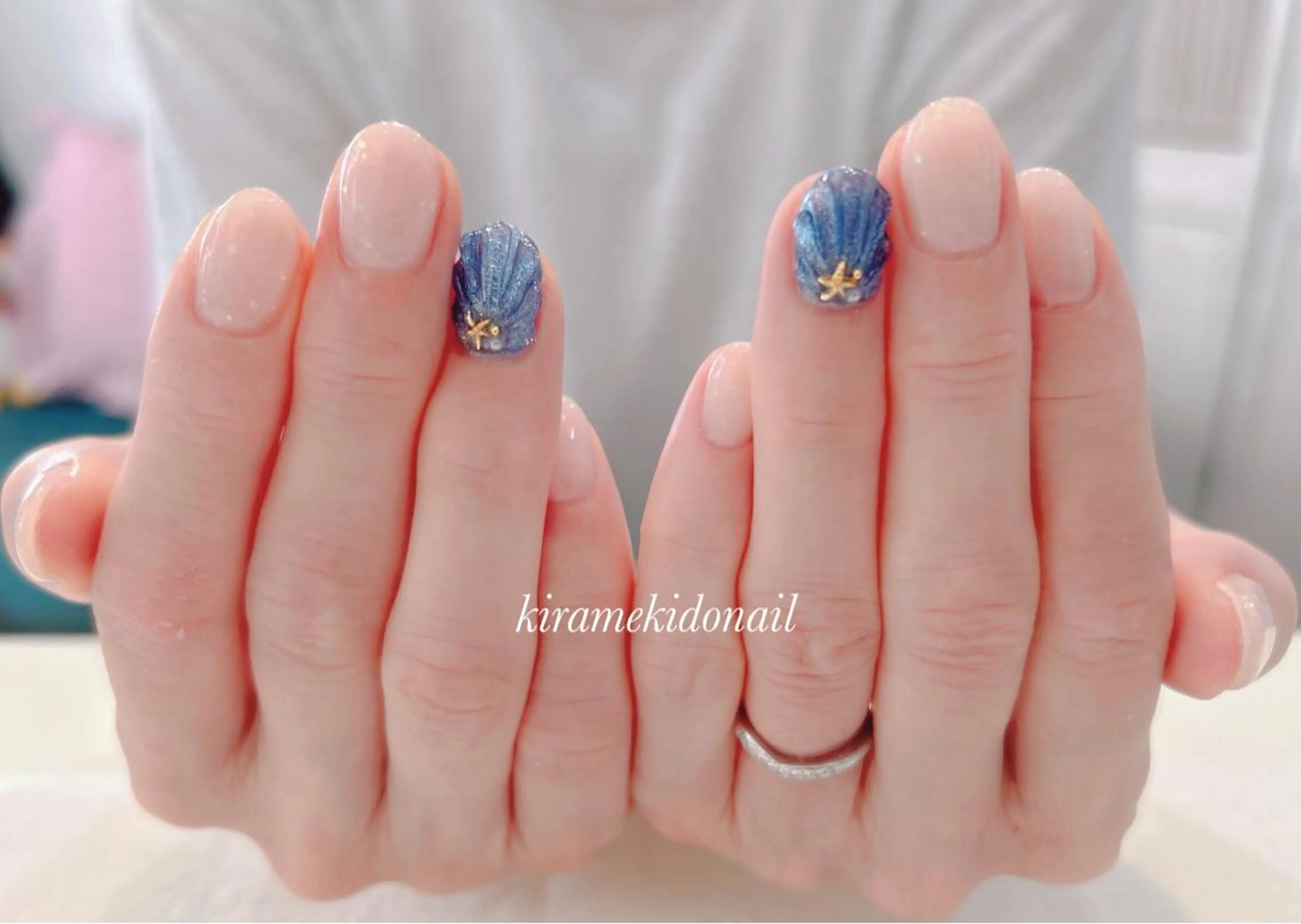 ネイル ハンドネイル kiramekido nail salon所属・林 禅のネイルデザイン
