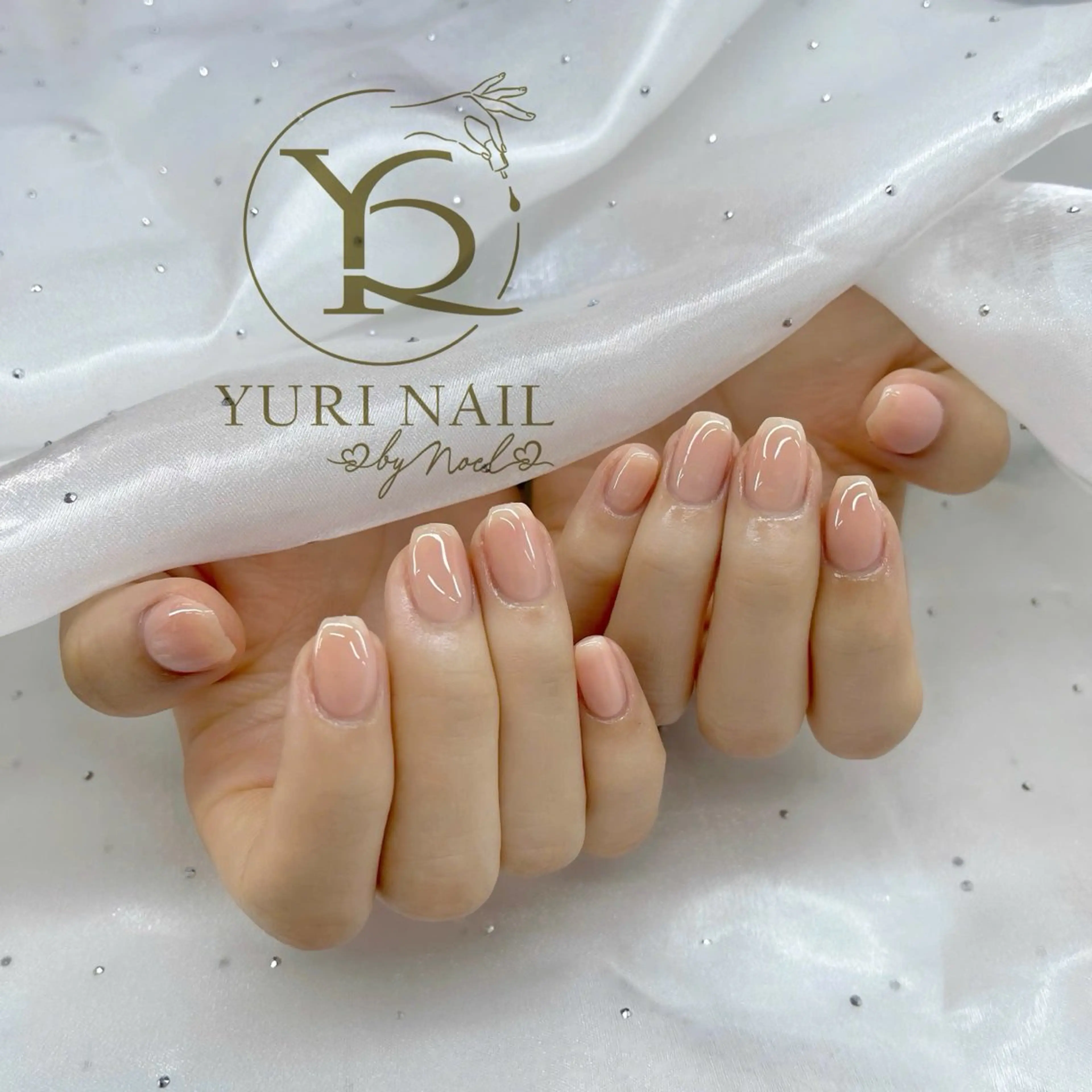 ネイル チークネイル フットネイル フレンチネイル グラデーション キラキラネイル ハンドネイル フットネイル YURI Nail Salon Funabashi所属・YURI Nail Funabashiのネイルデザイン