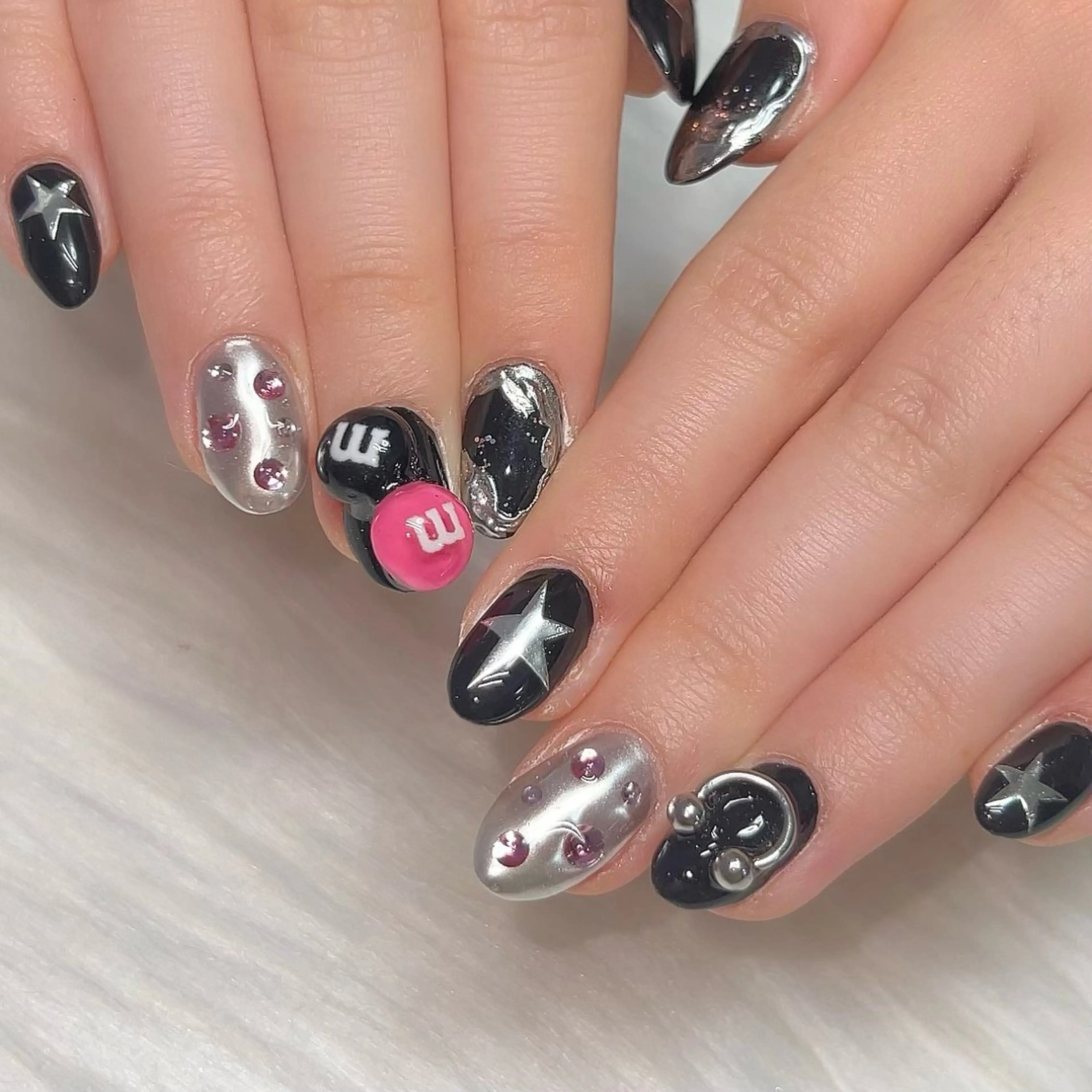 ネイル ハンドネイル 【Yappy🌈】 💖P-tanaのネイルデザイン