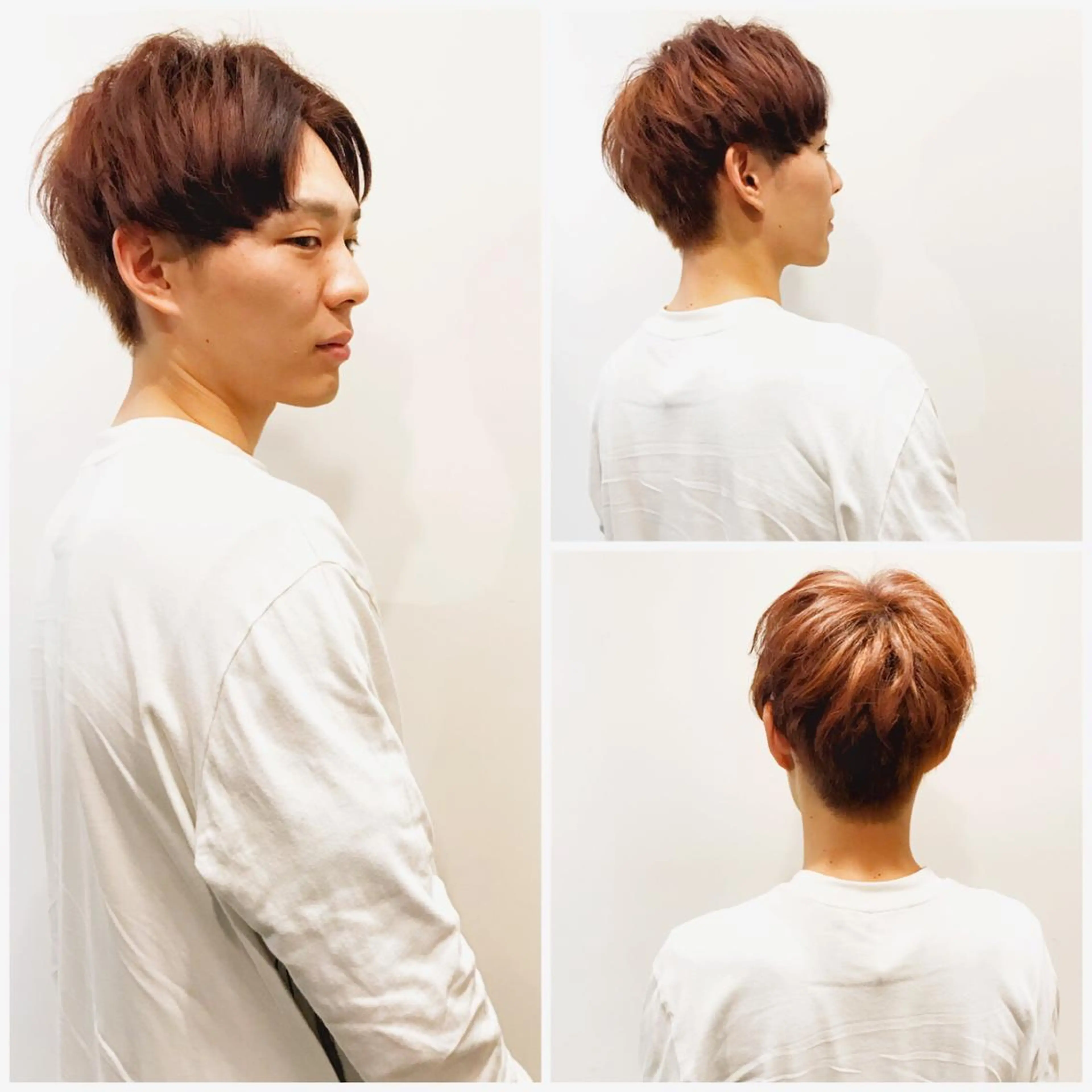 ショート カラー メンズ コンマヘア skin所属・中村 梨沙のマツエク・マツパデザイン