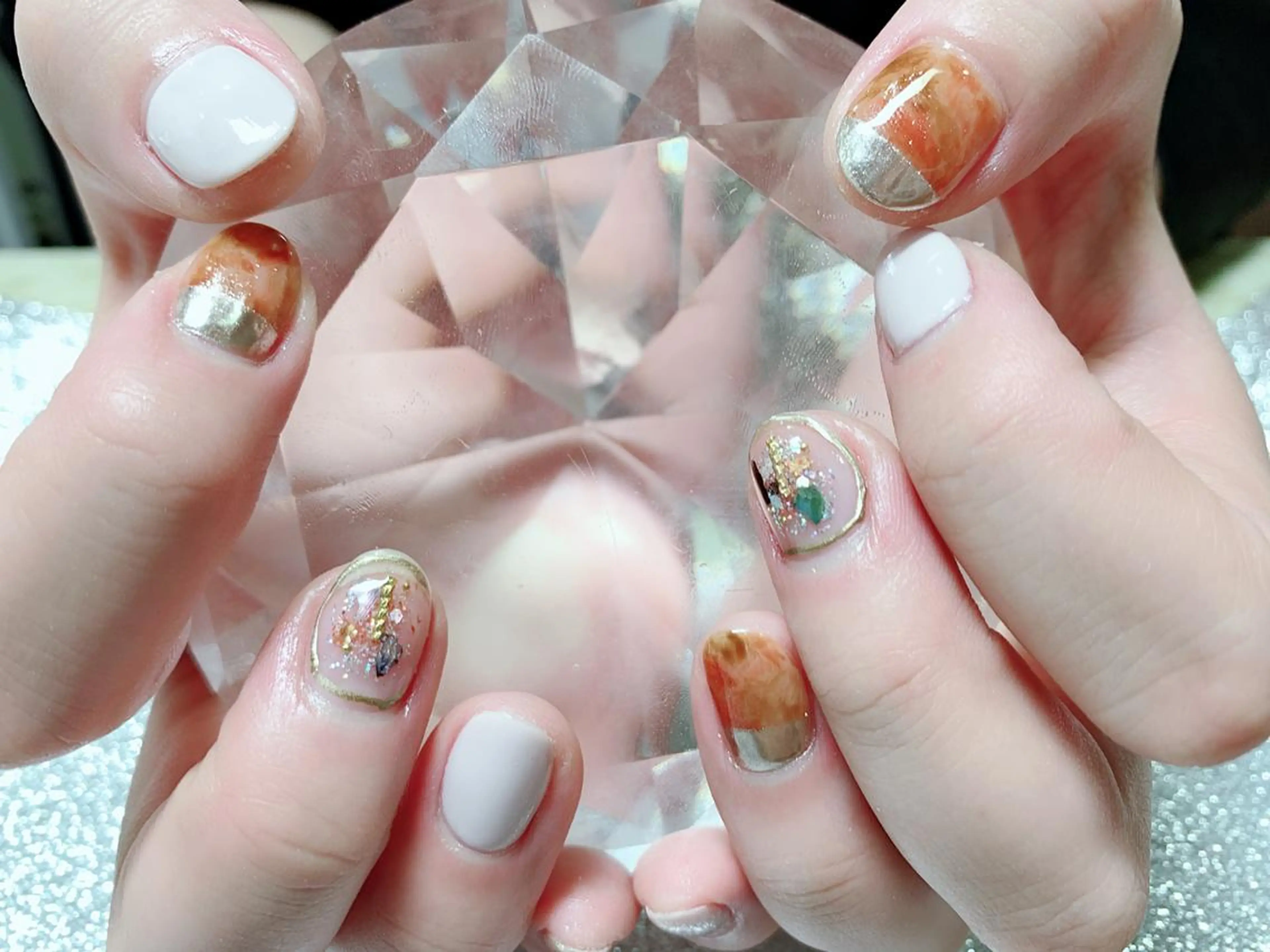 ネイル AB マツエクネイルサロンのネイルデザイン