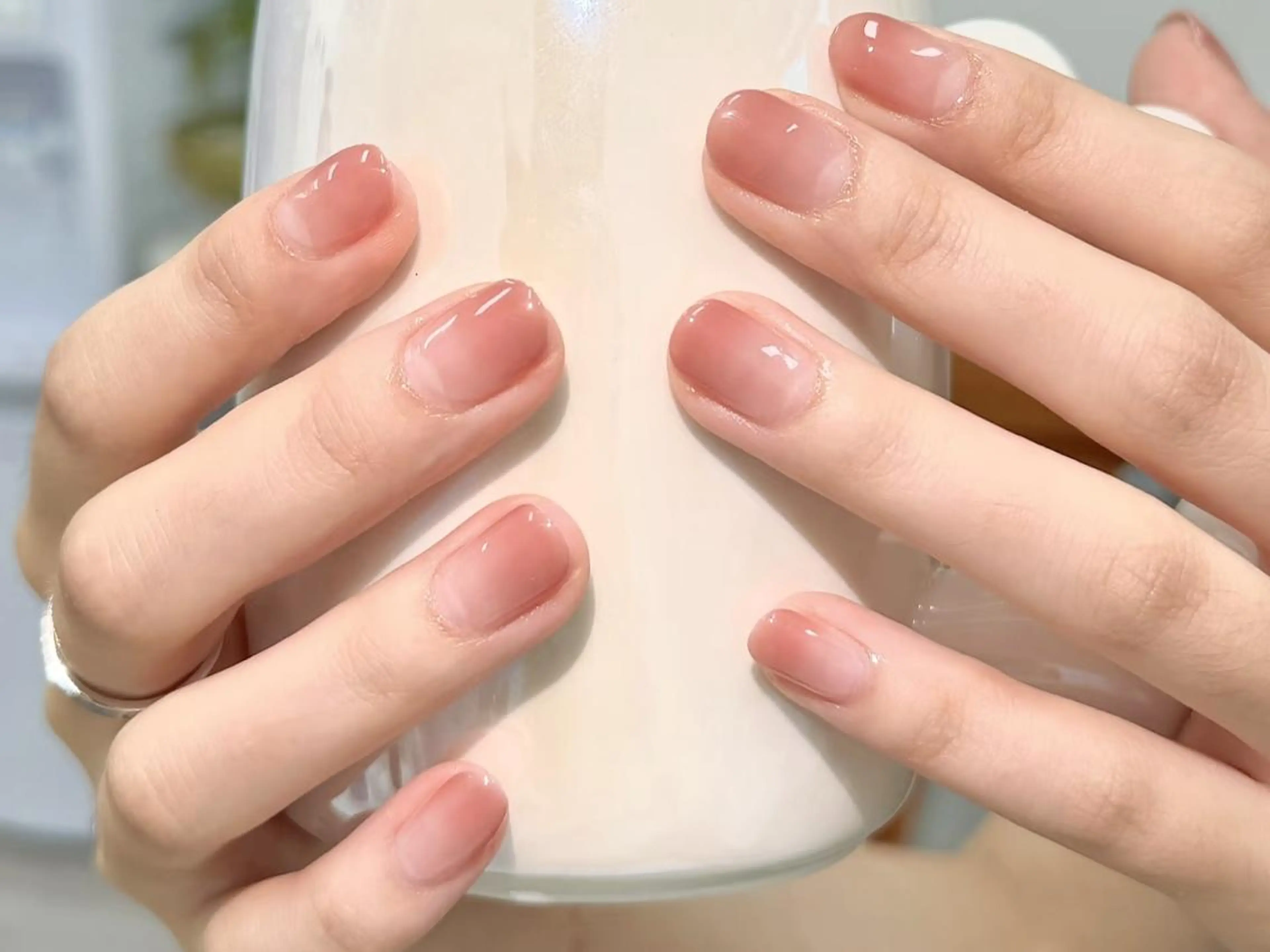 ネイル ハンドネイル Elegantbea uty長さ出し専門のネイルデザイン