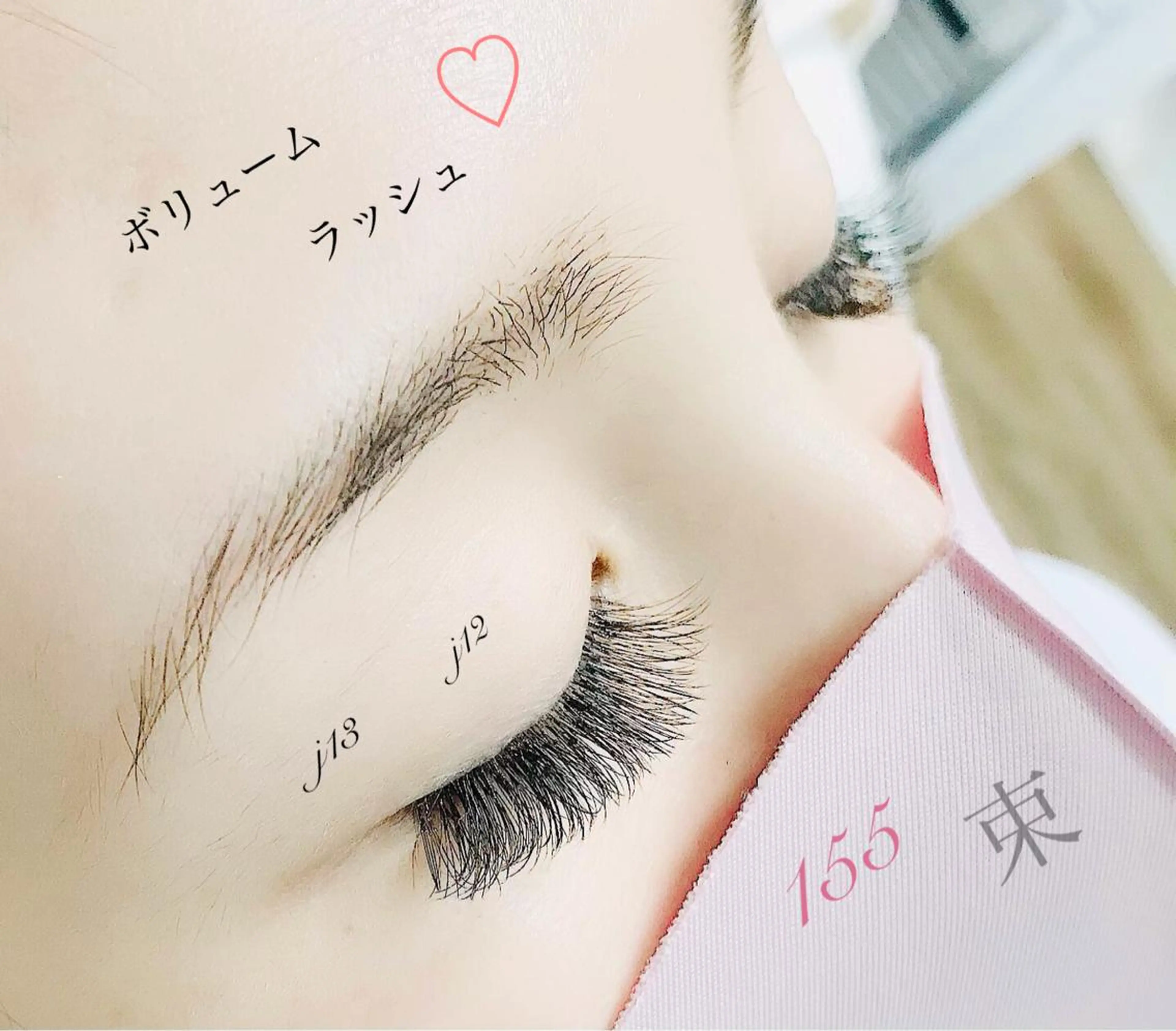 マツエク・マツパ フラットラッシュ ナチュラル ボリュームラッシュ eyelash presh yukaのマツエク・マツパデザイン