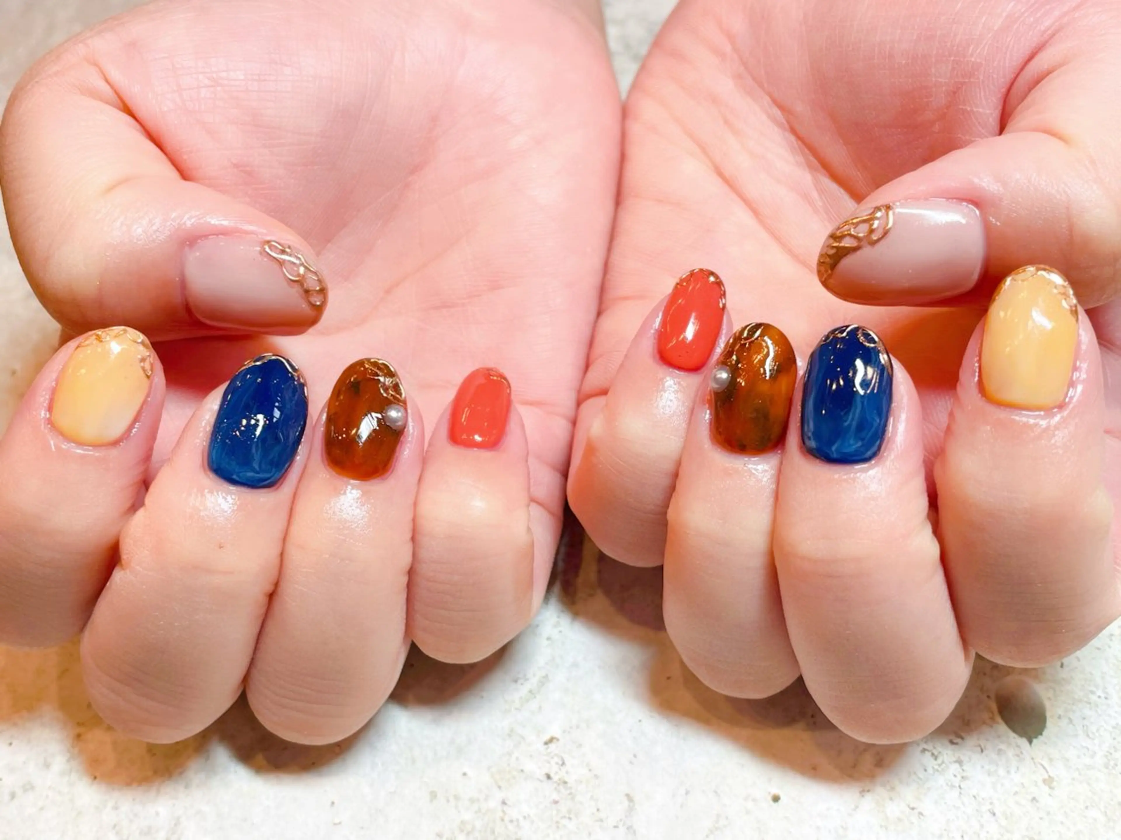 ネイル ハンドネイル éclat Mのネイルデザイン