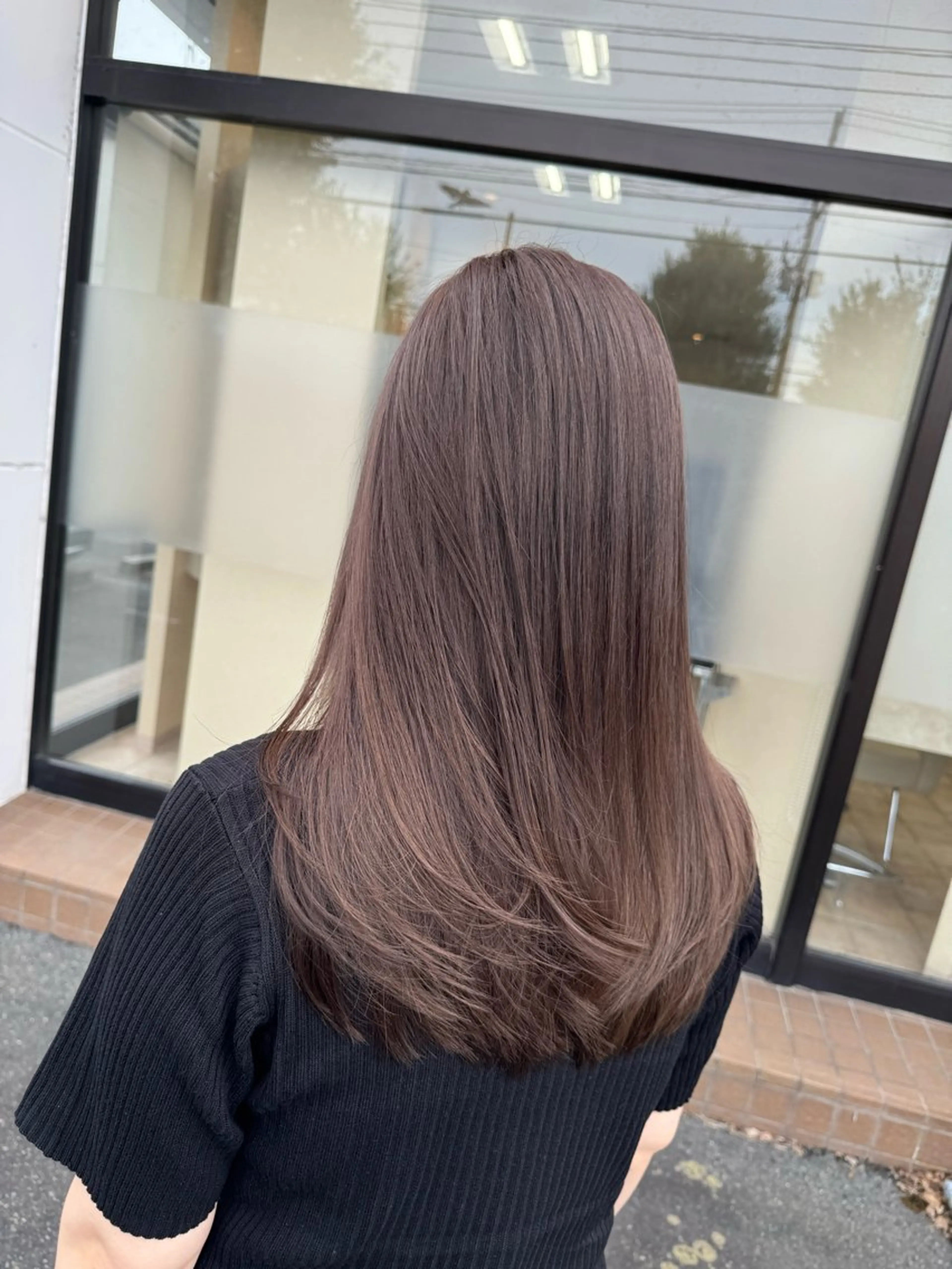 セミロング 🇰🇷韓国風顔周り NANAMI🇰🇷のヘアスタイル