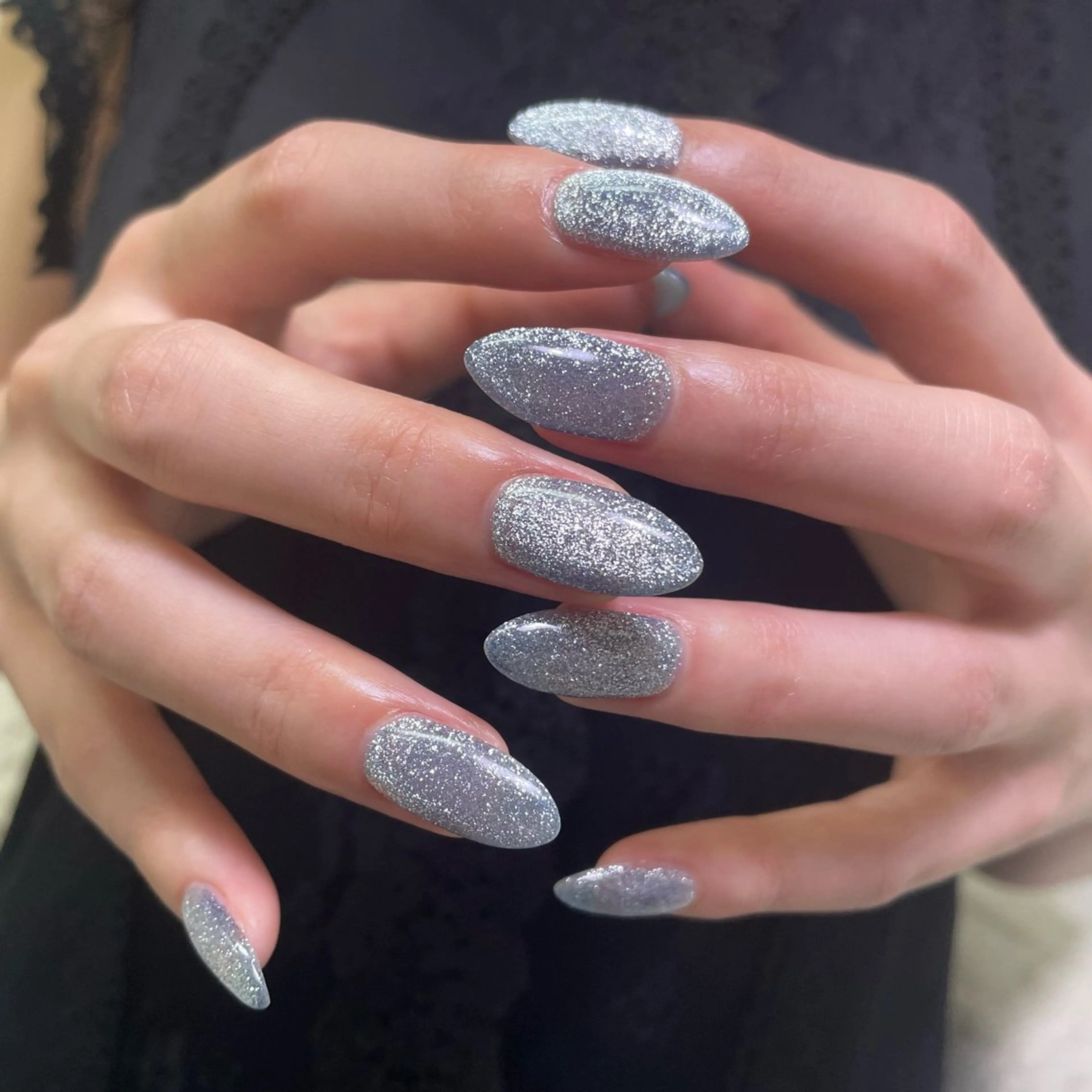 ネイル マグネットネイル ワンカラーネイル ハンドネイル hazuki / Salon Biのネイルデザイン