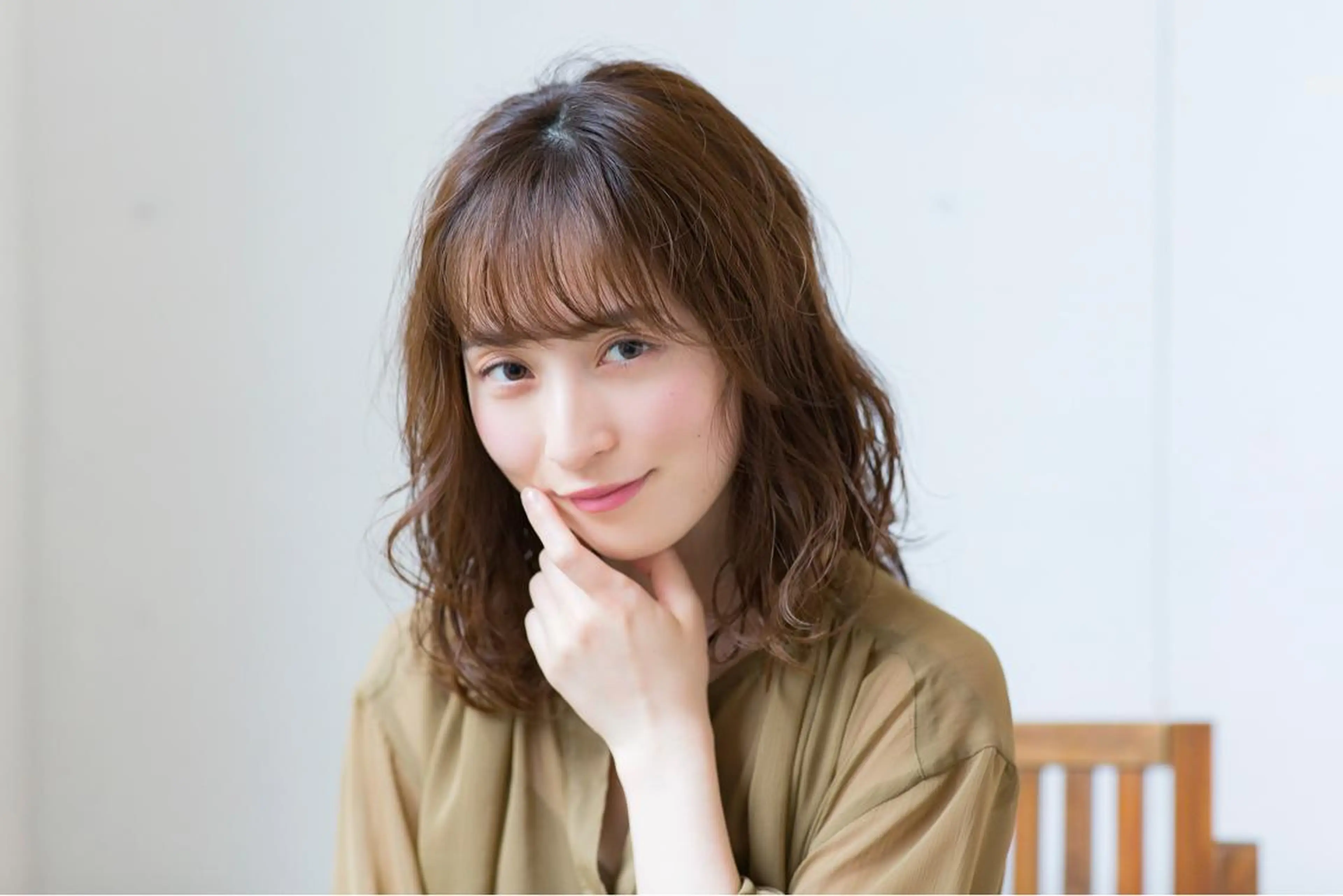 ミディアム 🍃透明感スタイル ｙｕ-ｋａ🍃のヘアスタイル