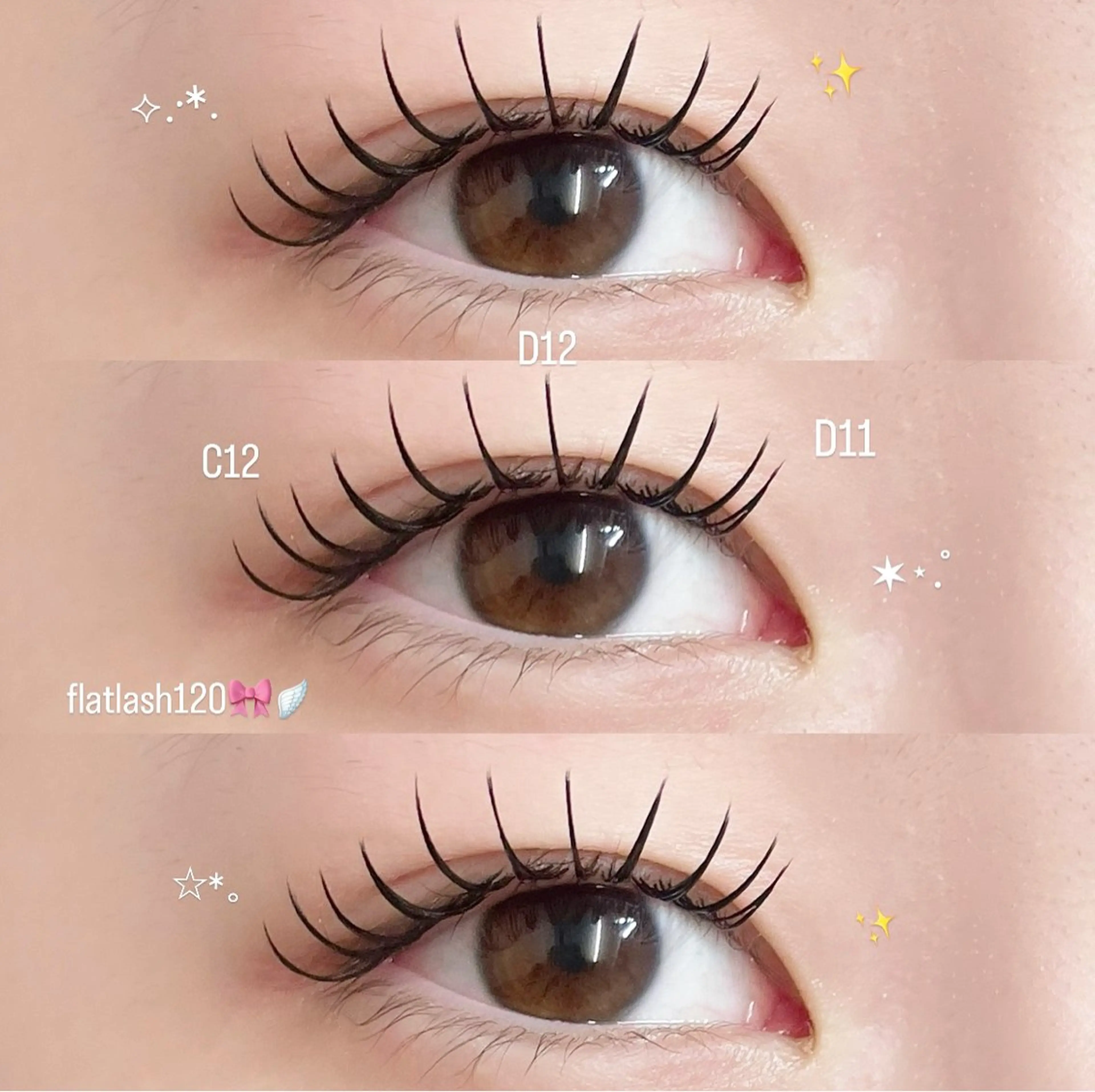 マツエク・マツパ Ren♡梅田┋束感 マツエク┋パリエクのマツエク・マツパデザイン