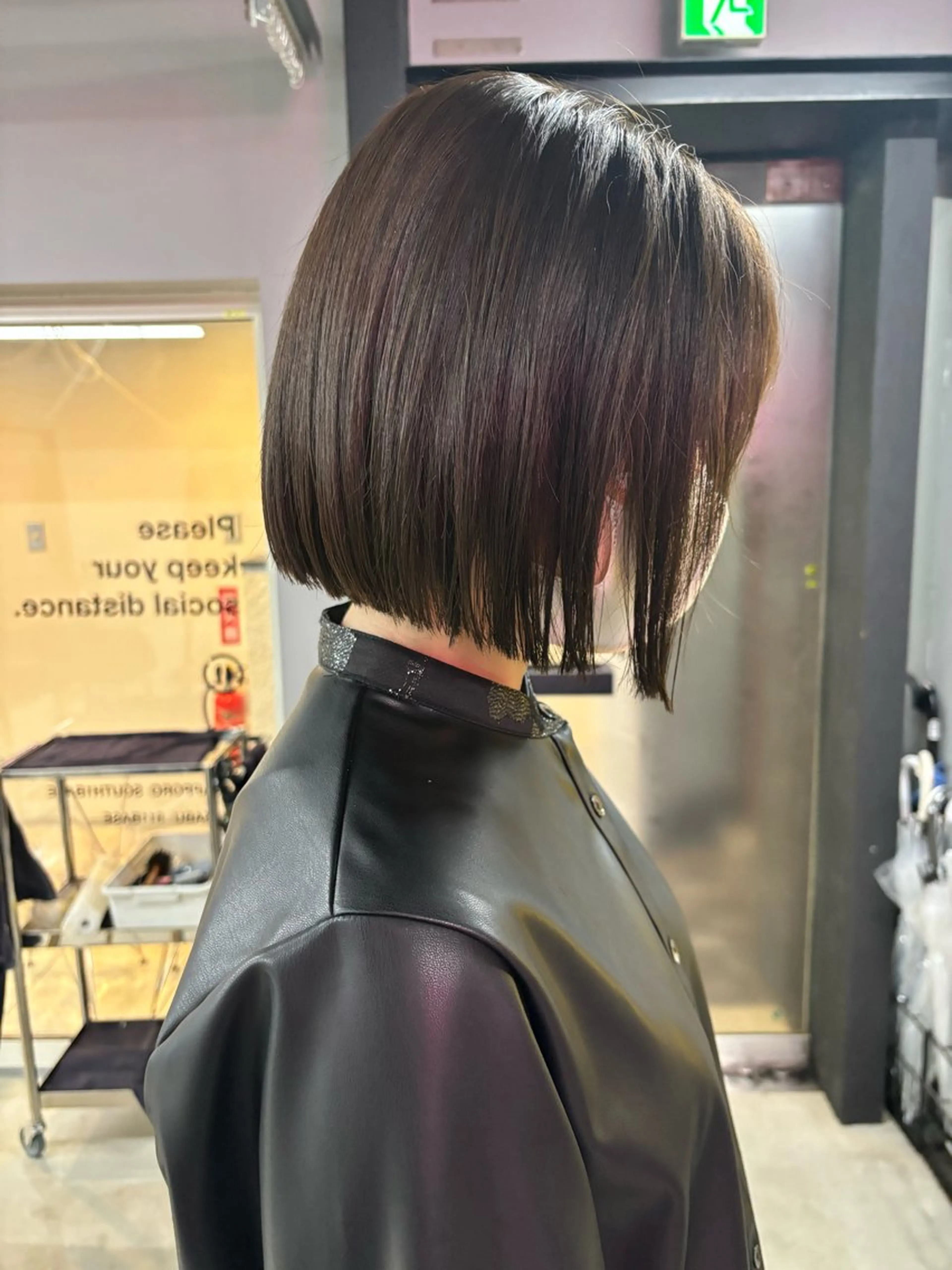 ショート ボブ カット ヘアカラー ヘッドスパ 札幌パーマ 髪質改善/後藤海音のヘアスタイル