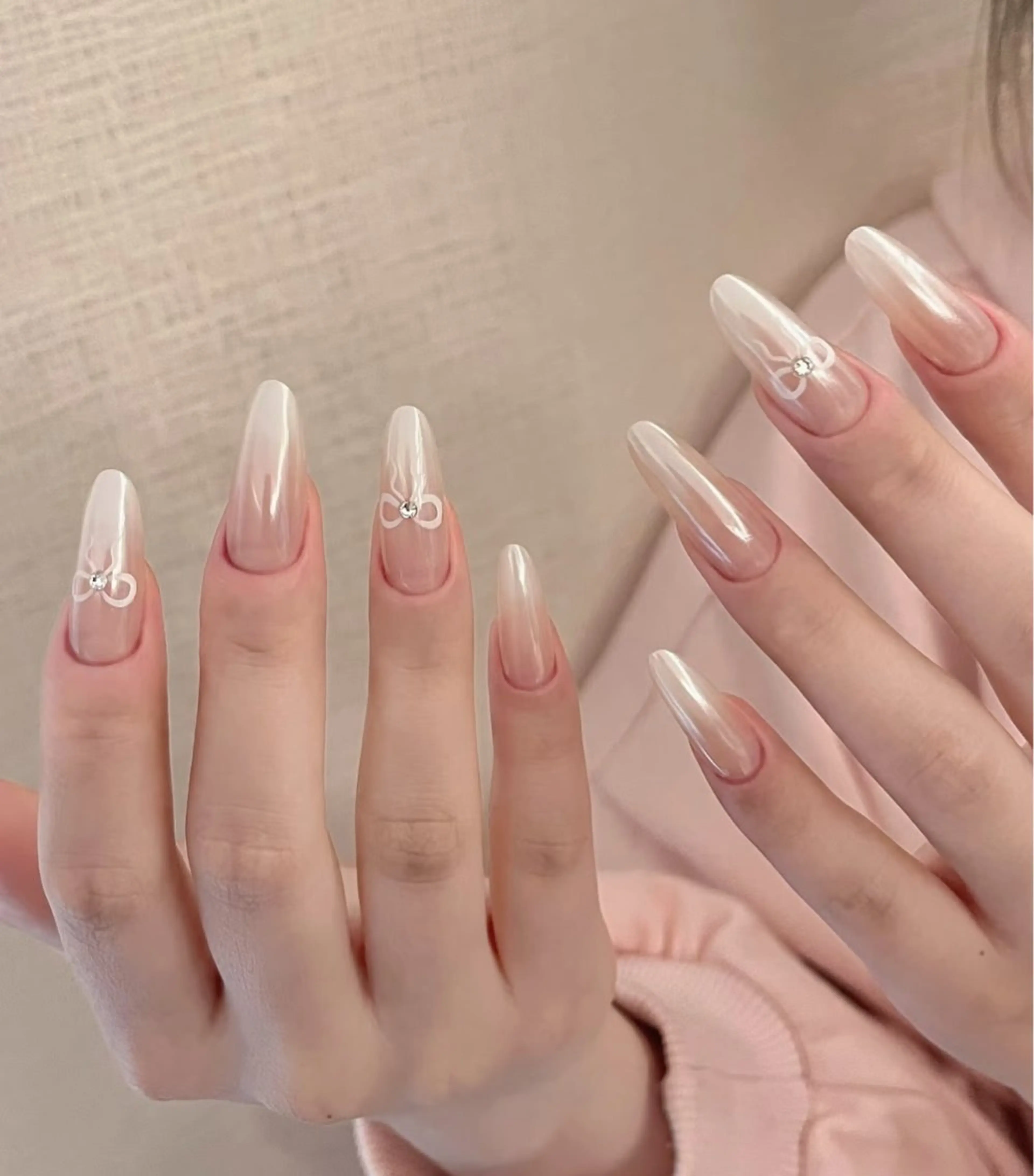 ネイル ハート 韓国ネイル オフィスネイル ワンカラーネイル シンプルネイル ハンドネイル Lynn_ Nailのネイルデザイン