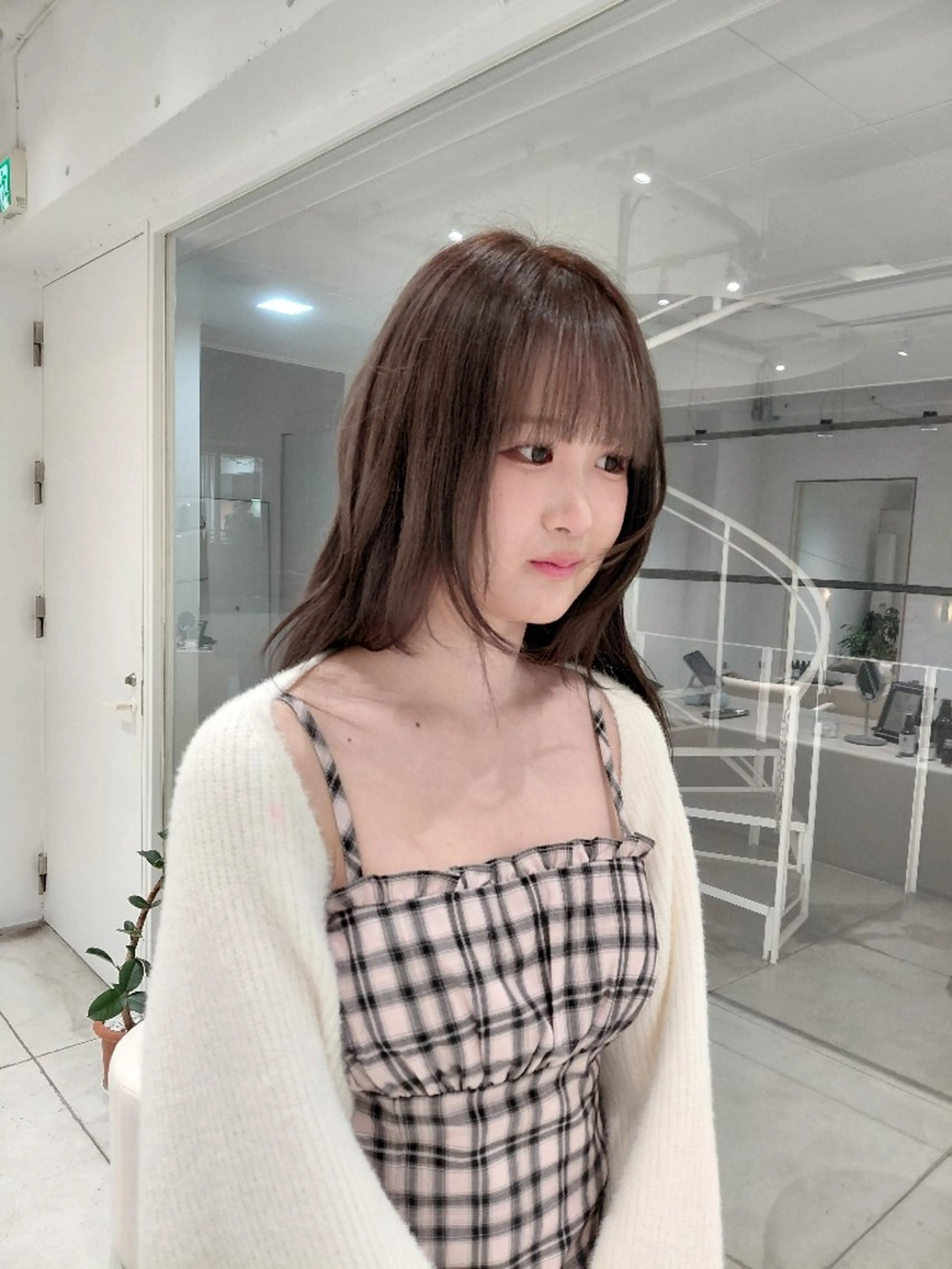 ロング カラー ヘアカラー トリートメント ヘッドスパ ヘアセット 優 ／表参道のヘアスタイル