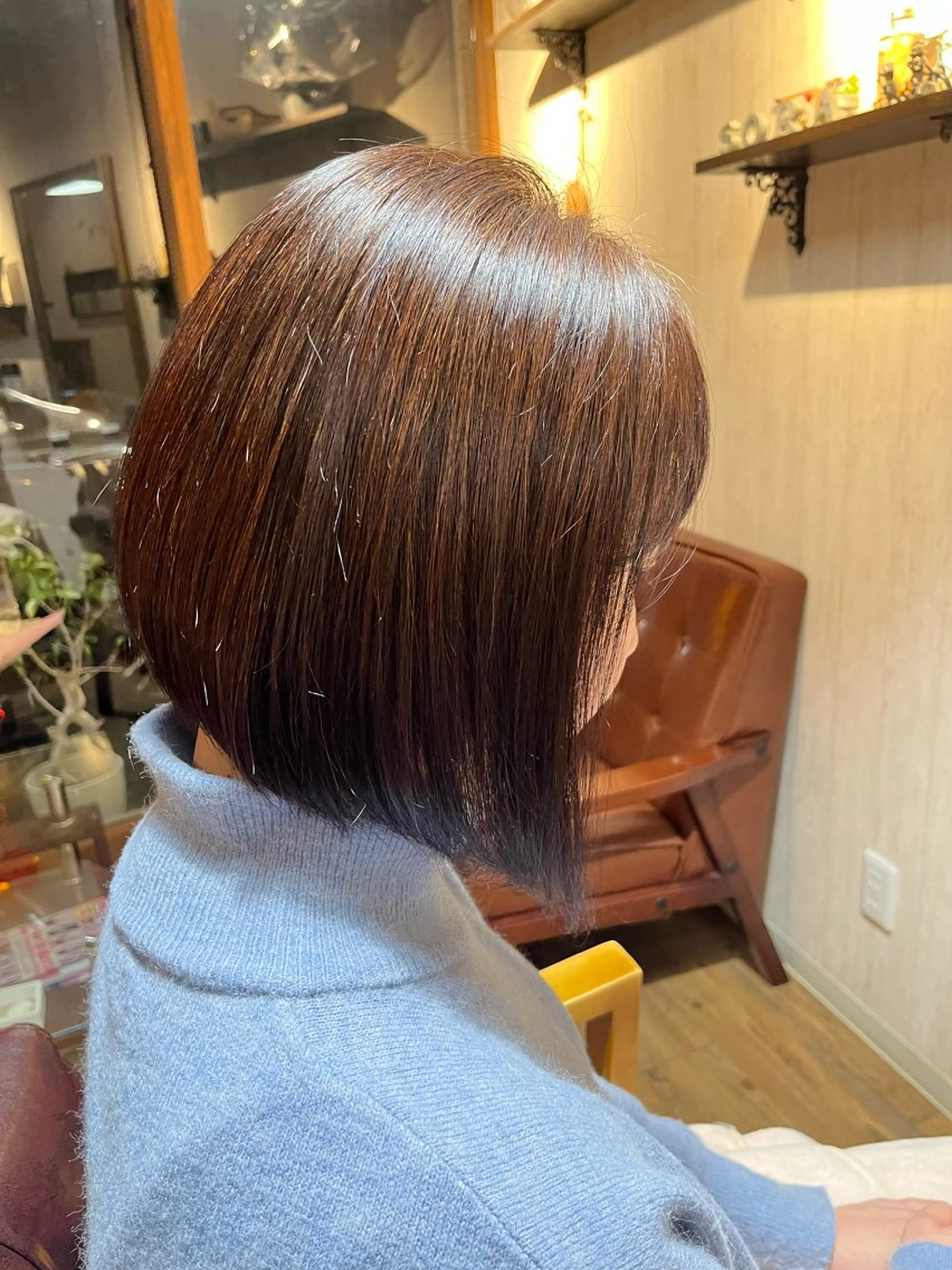 ショート ショートボブ ボブ ショートヘア 縮毛矯正 SORA所属・ＳＯＲＡ Ｉｉｅのヘアスタイル