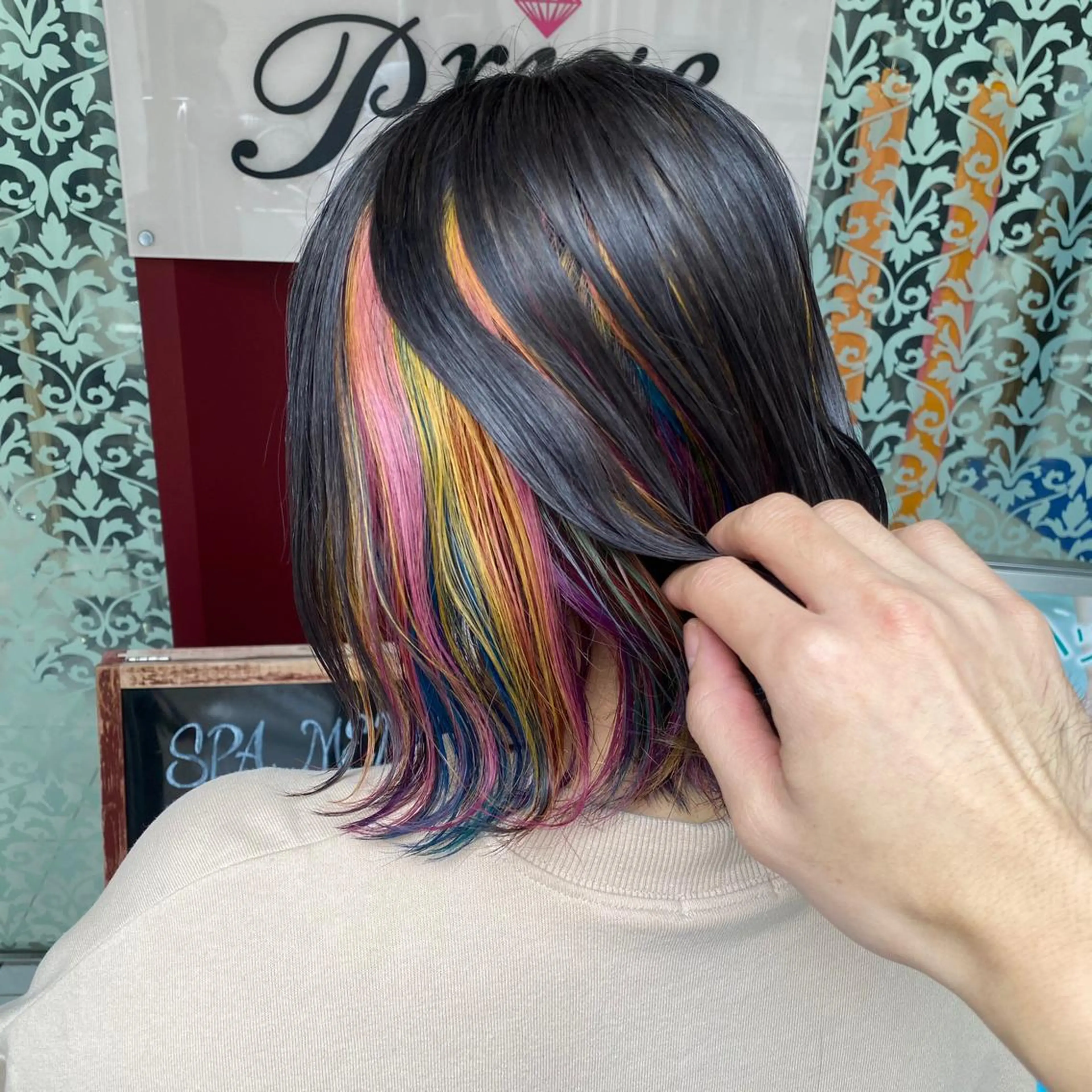 ショート カラー ヘアカラー トリートメント ヘアセット Eleanor立川北口所属・🦋YUI 髪質改善 ブリーチ　着付け🦋のヘアスタイル