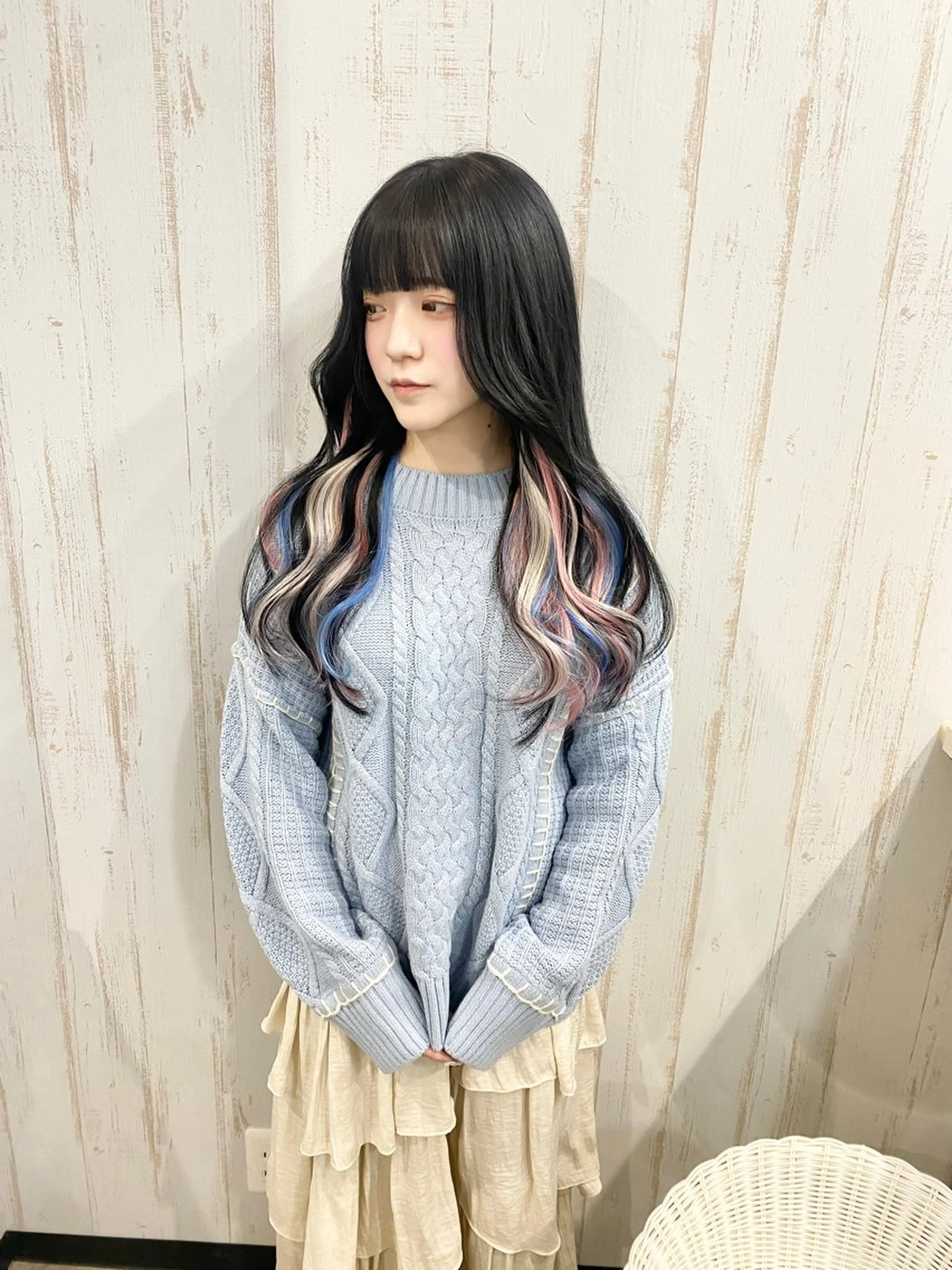 ロング エクステ ハイトーン💫 エクステ💫maiのヘアスタイル