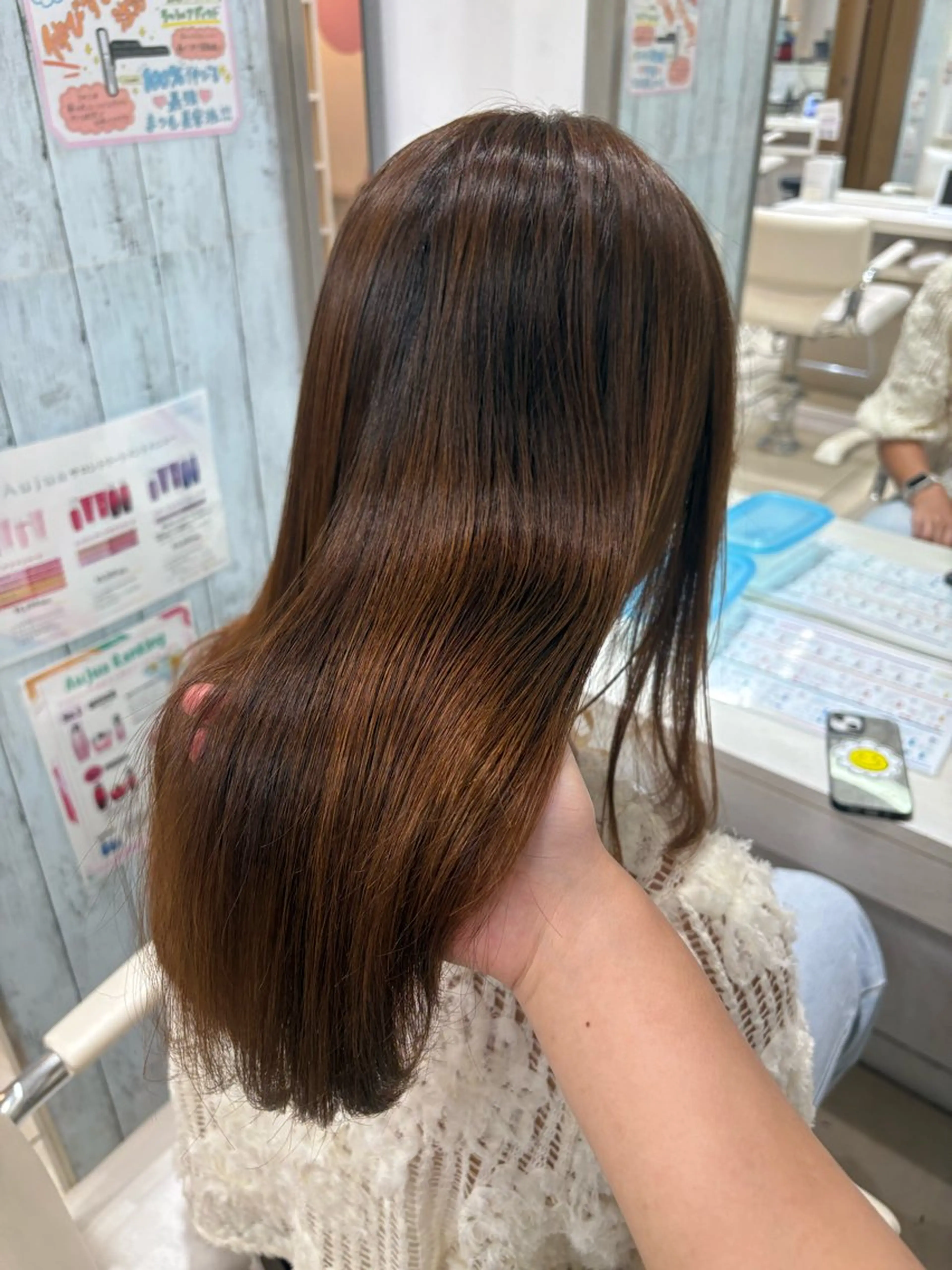 セミロング カラー 🌻髪質改善カラー 🌻Yunaのヘアスタイル