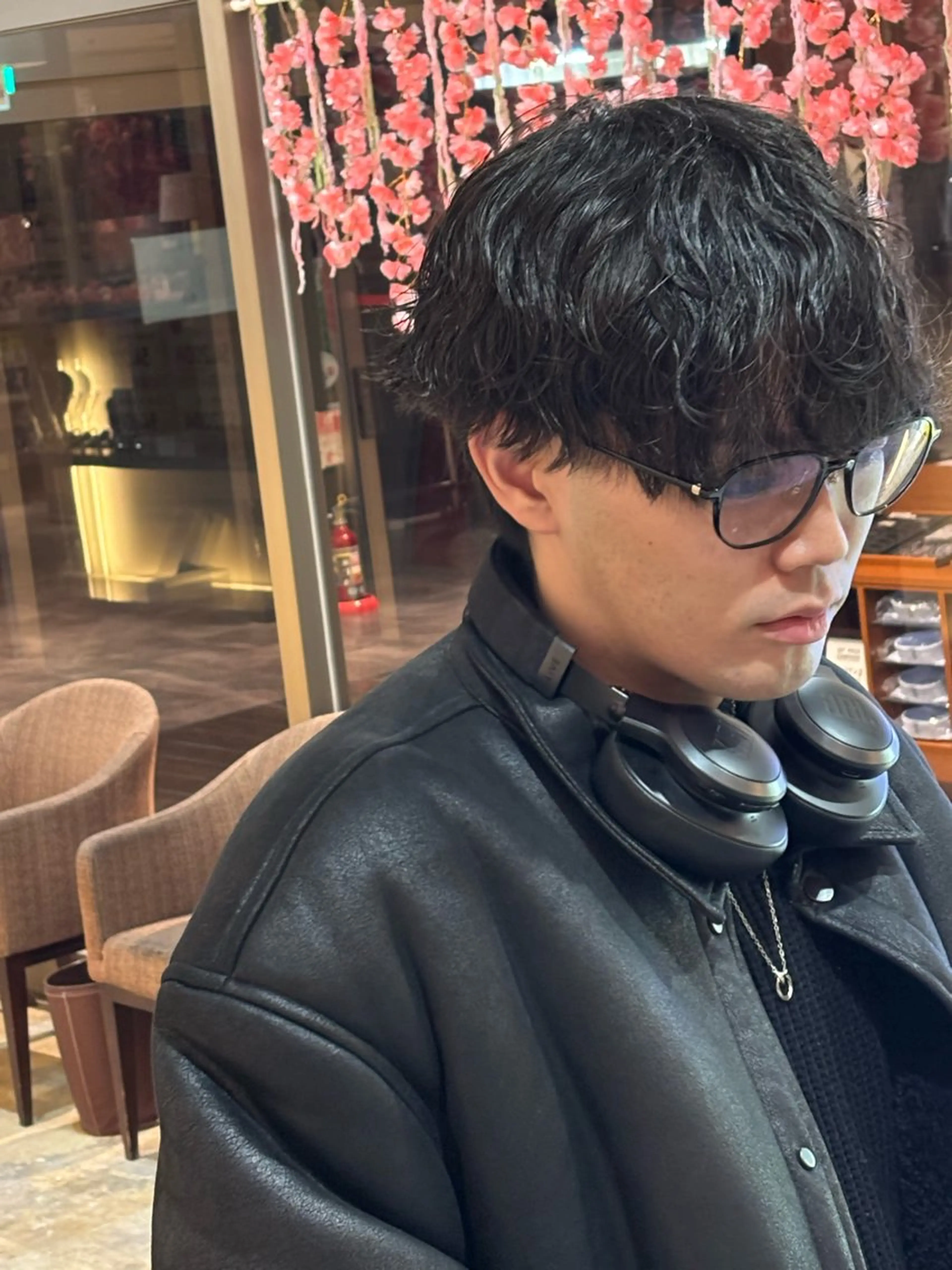 パーマ メンズ メンズパーマ ボーイミーツガール所属・本堂 悠斗のヘアスタイル