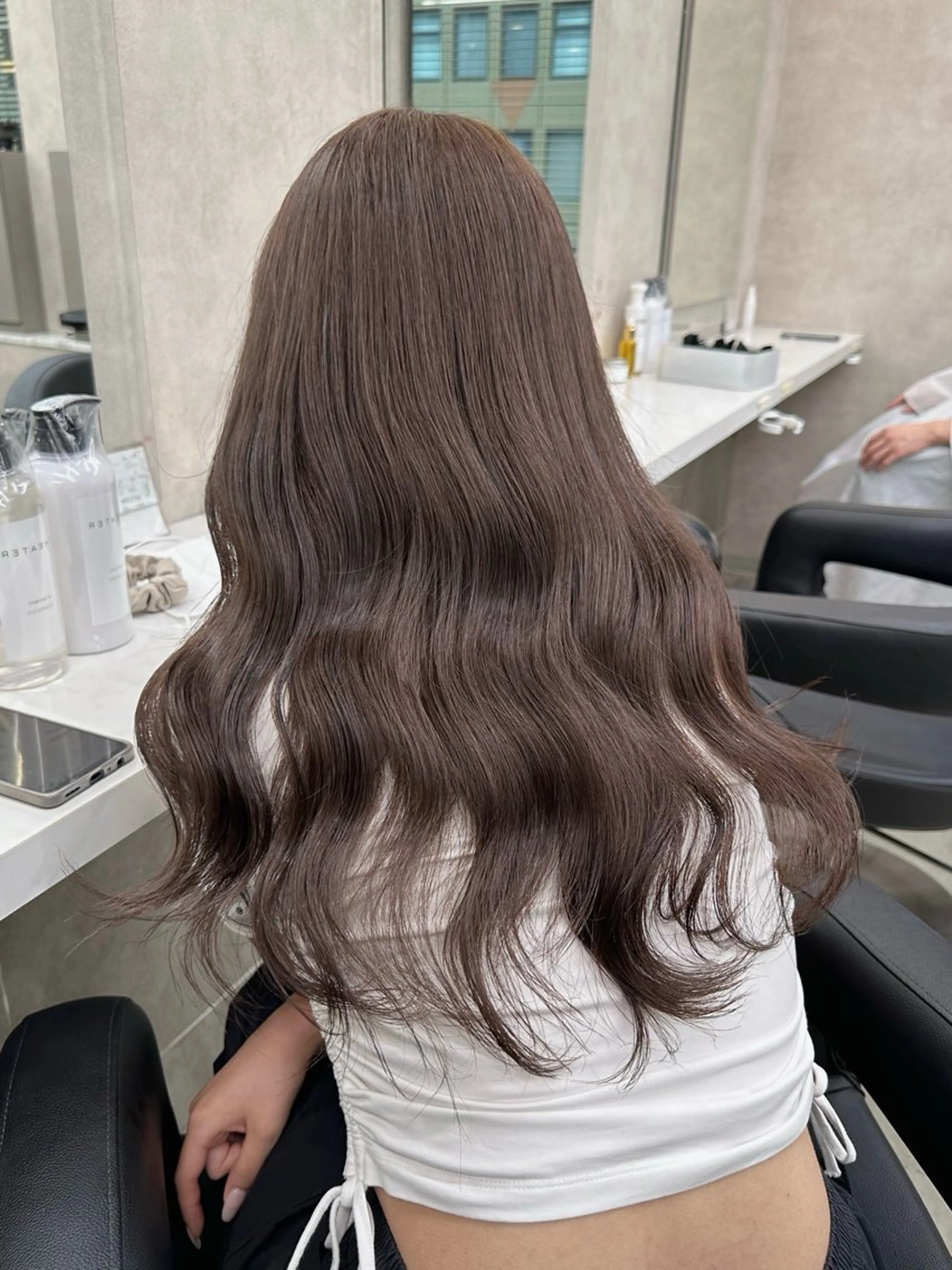 カラー ヘアカラー 🏷ベージュの天才 赤み消しの方🙋🏻のヘアスタイル