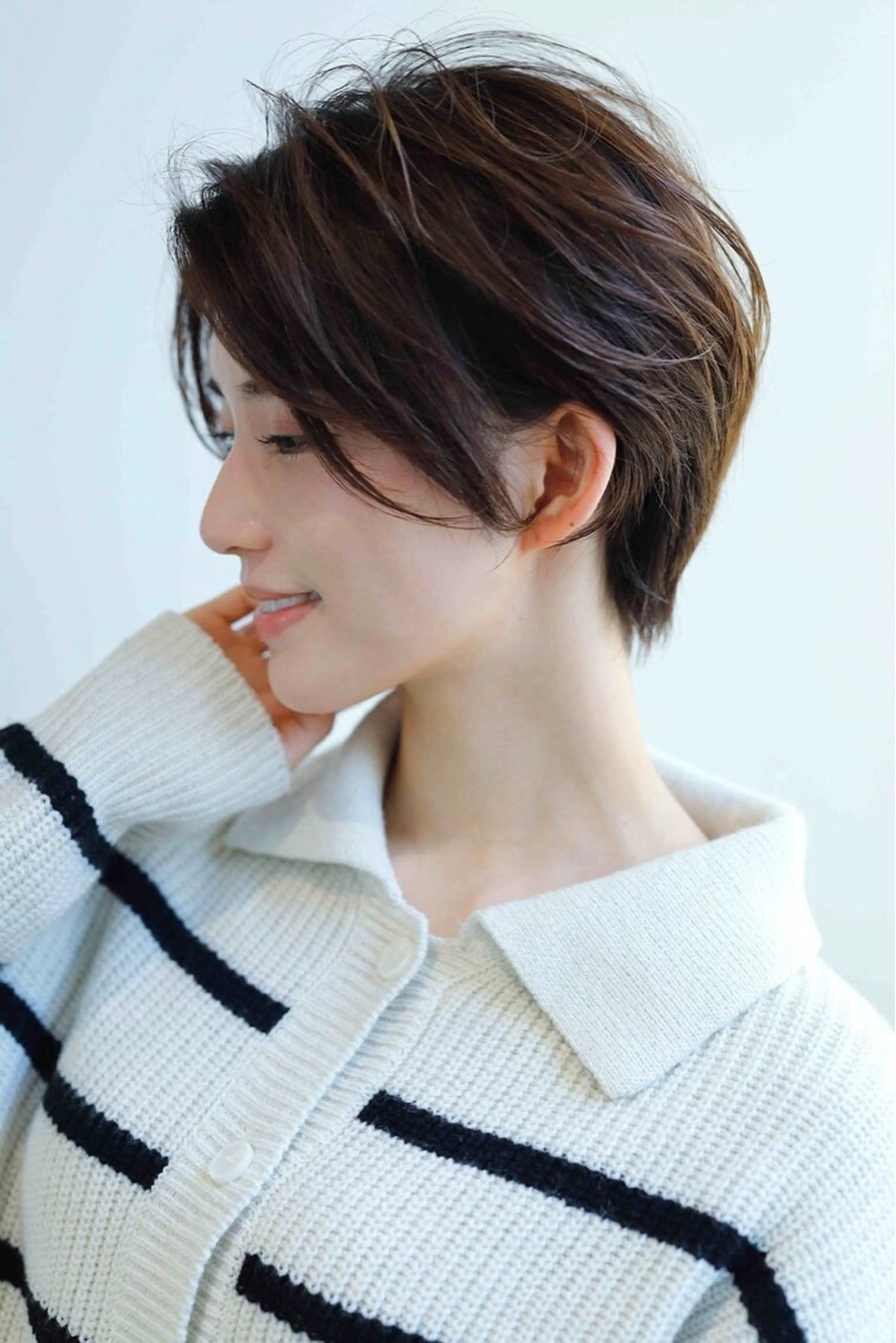 ショート 原 里美のヘアスタイル