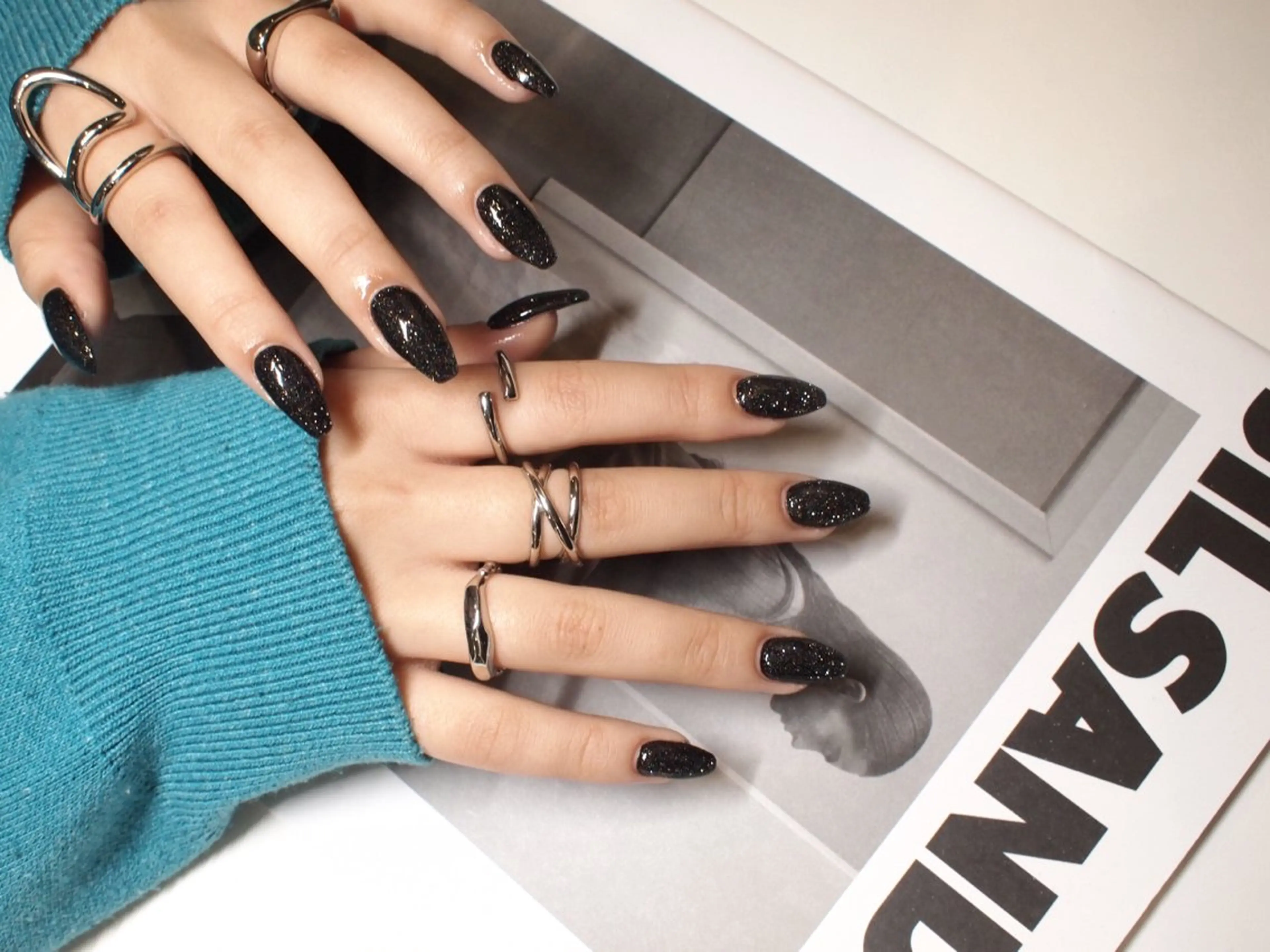 ネイル ラメ(グリッター) 【ＯＲＧＡＮ】 nailのネイルデザイン