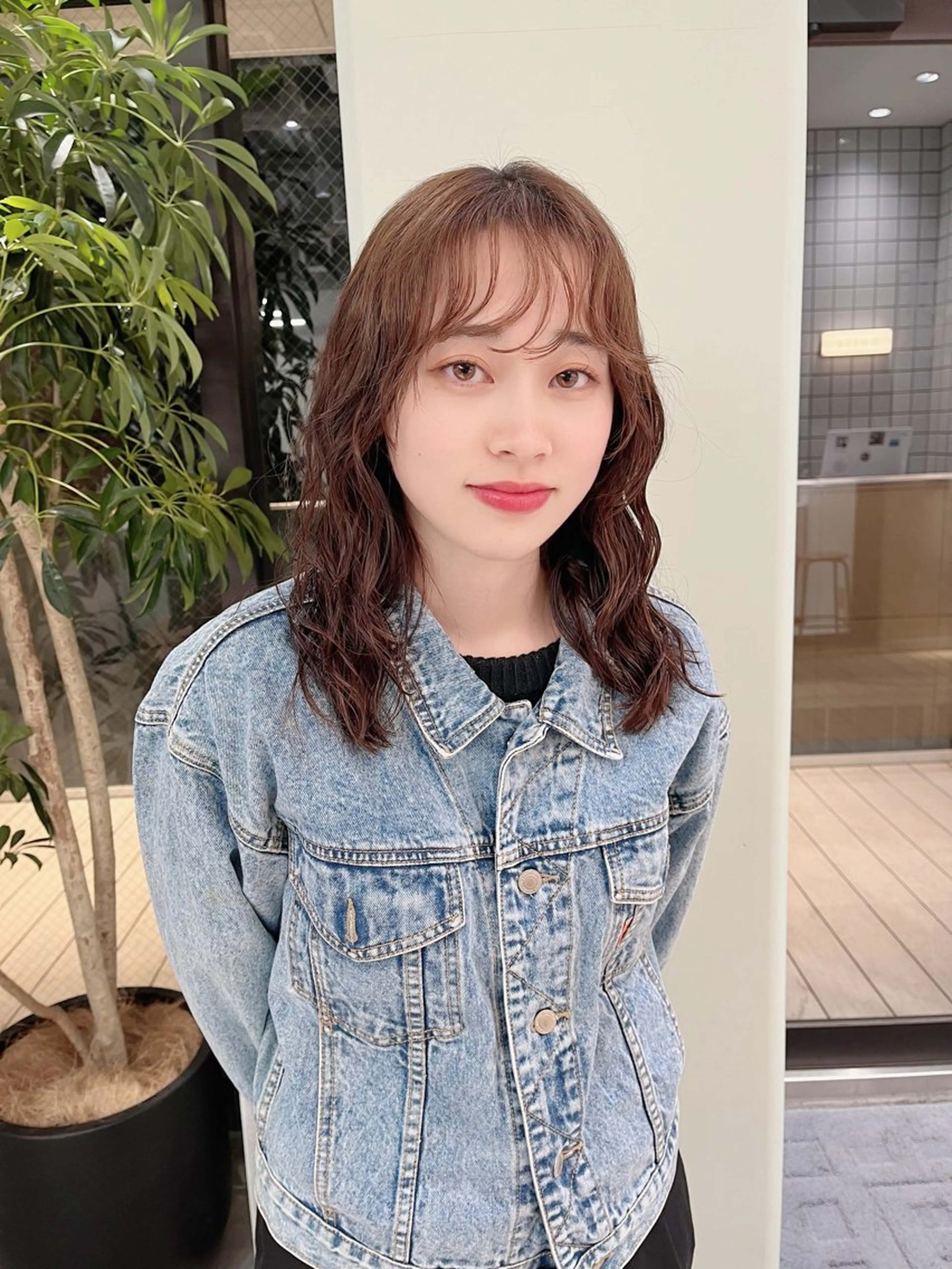 ミディアム パーマ ミディアムパーマ カット パーマ トリートメント 原宿パーマ kazuのヘアスタイル