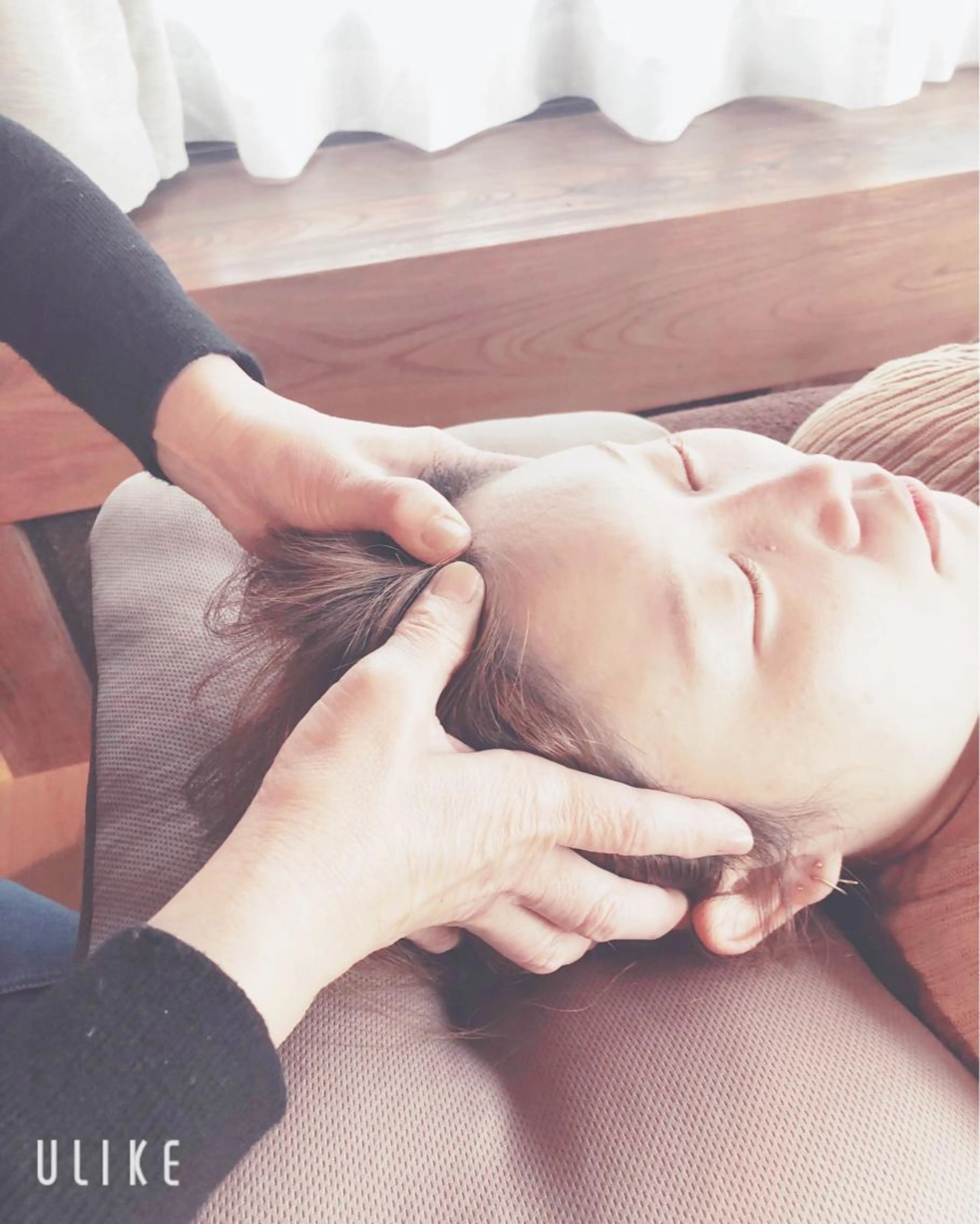 頭皮から健康に！リフレッシュ☆ドライヘッドスパ　60分×首肩デコルテリンパ開き10分♦️頭皮マッサージで肩，首凝りに！の写真