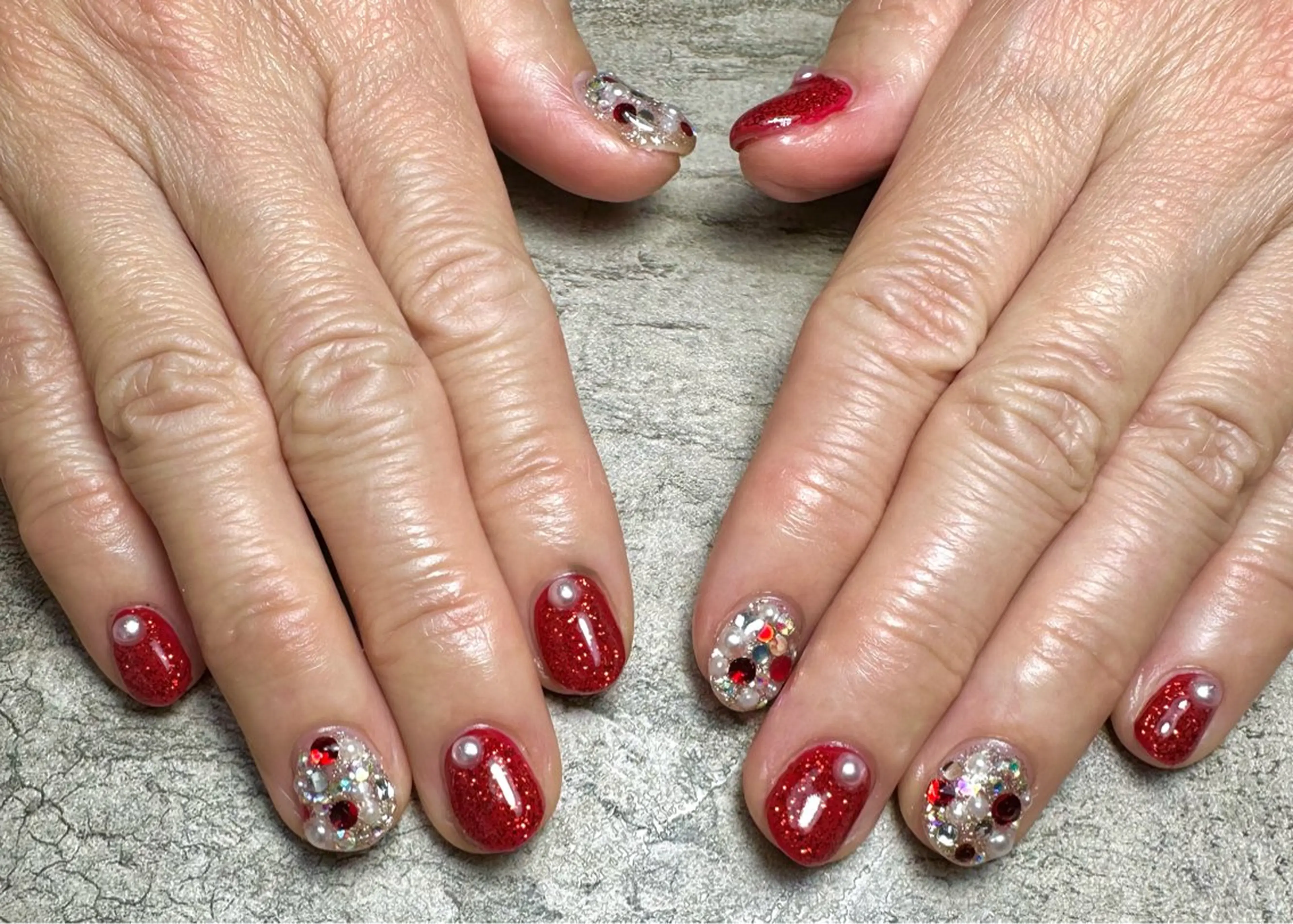 ネイル ハンドネイル フットネイル GéRanium Harukaのネイルデザイン